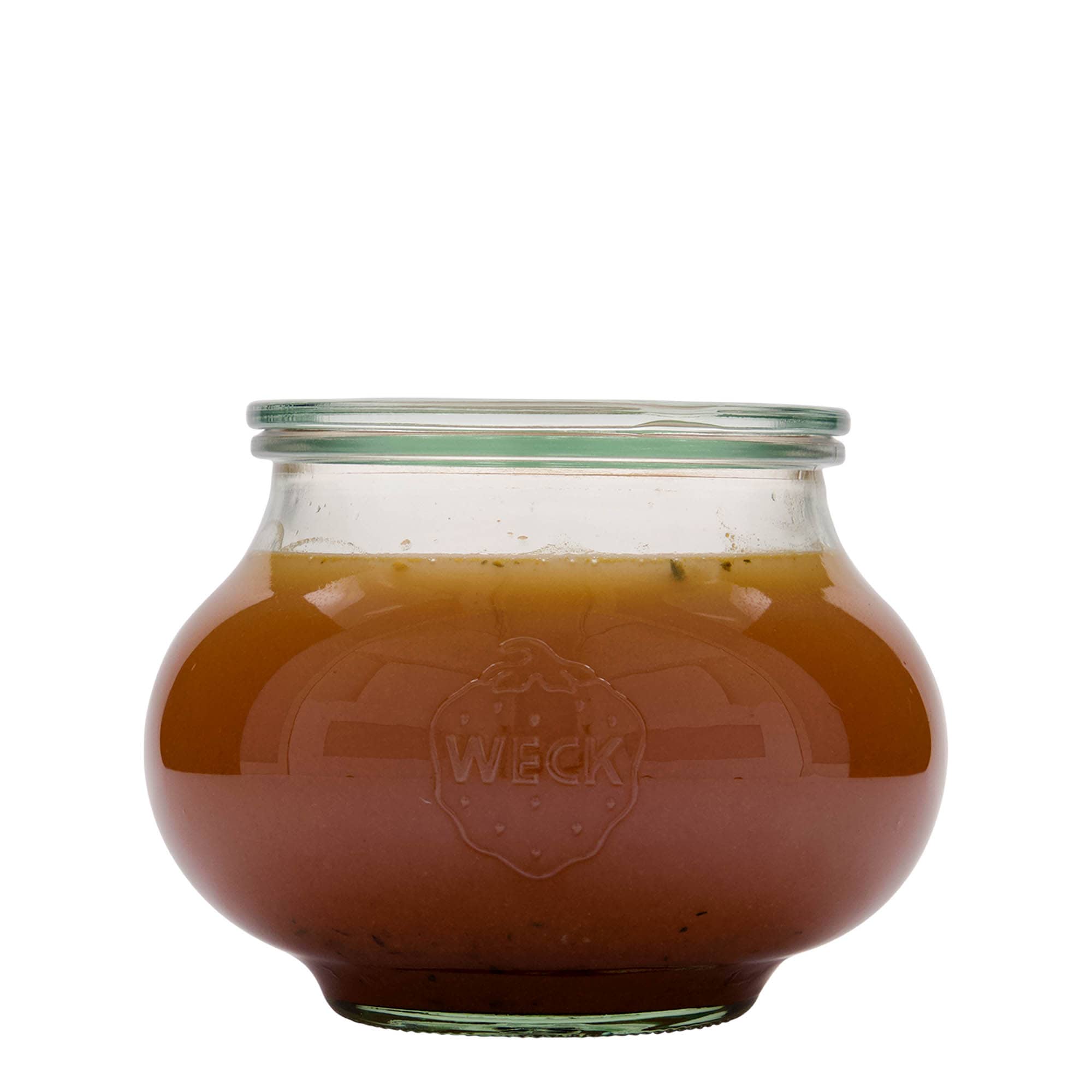 1,062 мл WECK-стъкло за бижута, отвор: кръгъл ръб