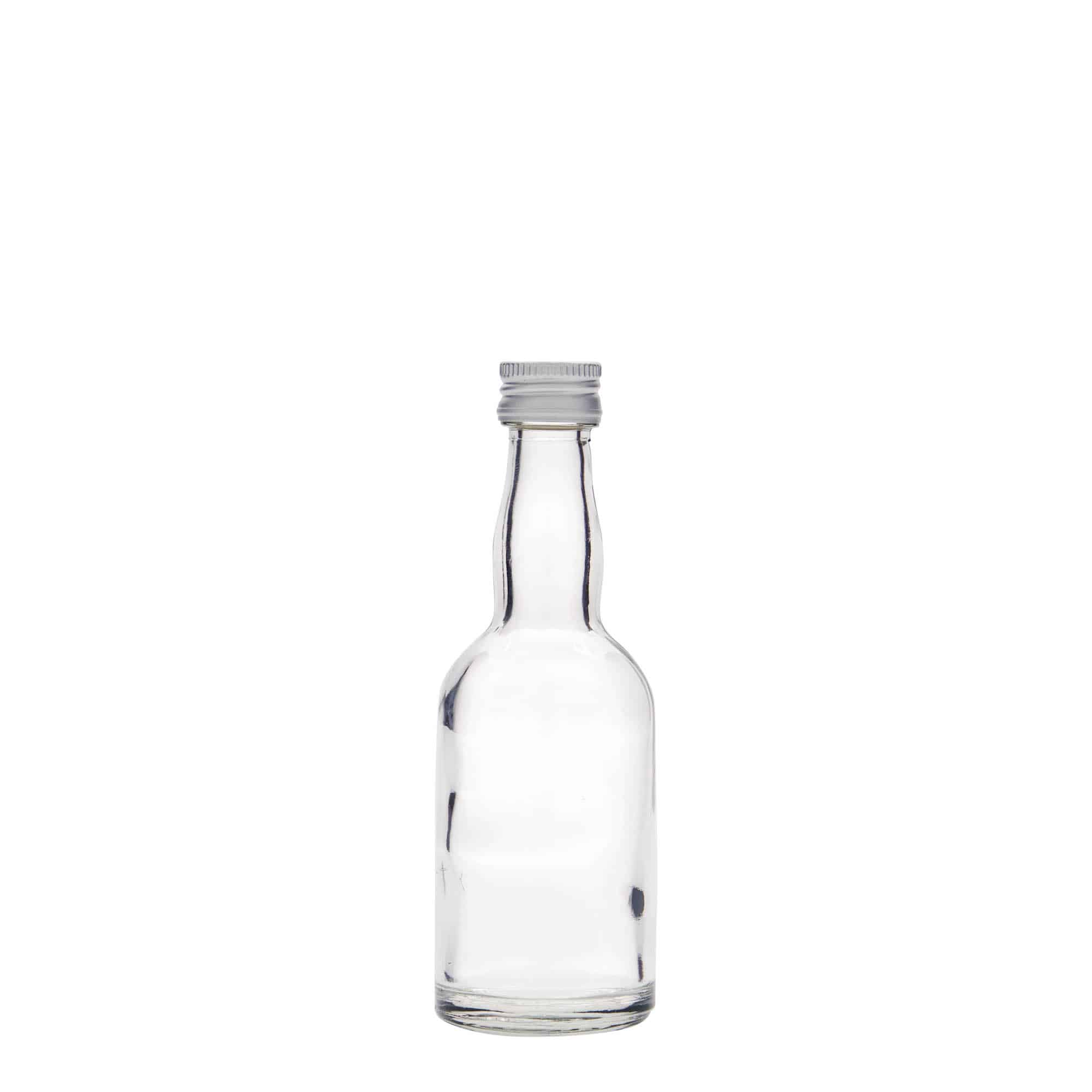 50 ml стъклена бутилка „Proba“, затваряне: капачка PP 18