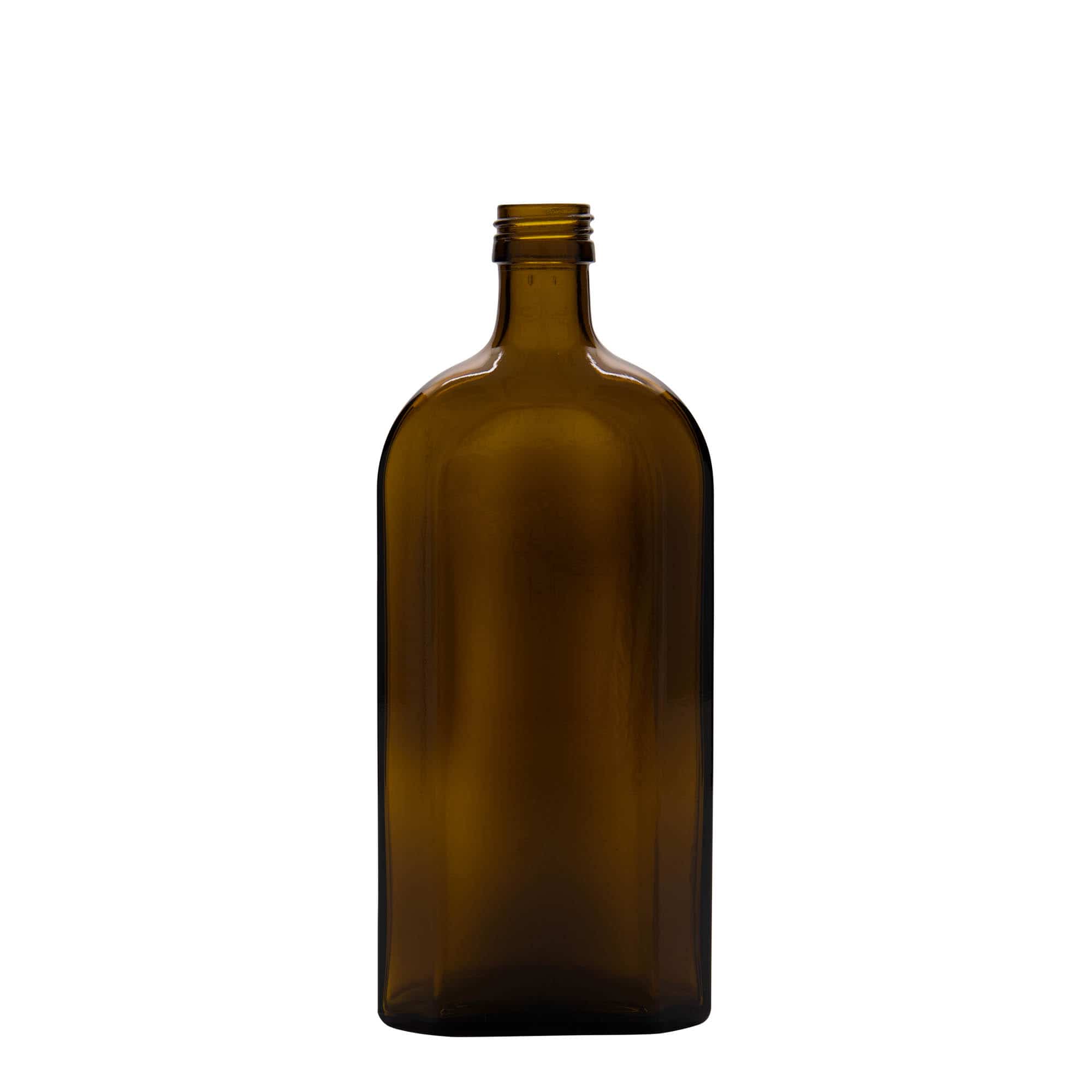 500 ml бутилка за лекарства Meplat, овална, стъклена, кафява, затваряне: капачка PP 28 500 ml бутилка за лекарства Meplat, овална, стъклена, кафява, затваряне: капачка PP 28