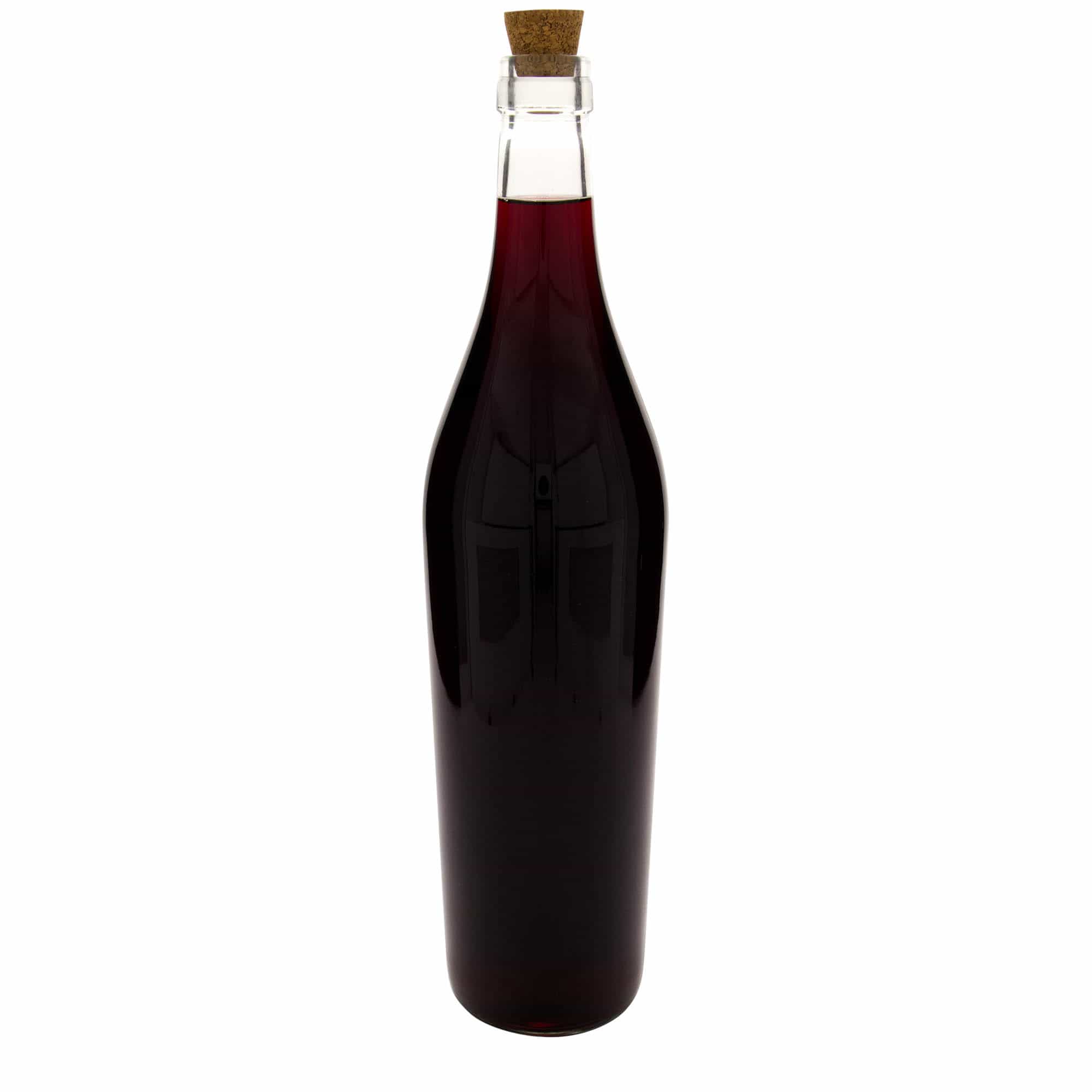 3000 ml стъклена бутилка „Big Joe“, затваряне: коркова тапа