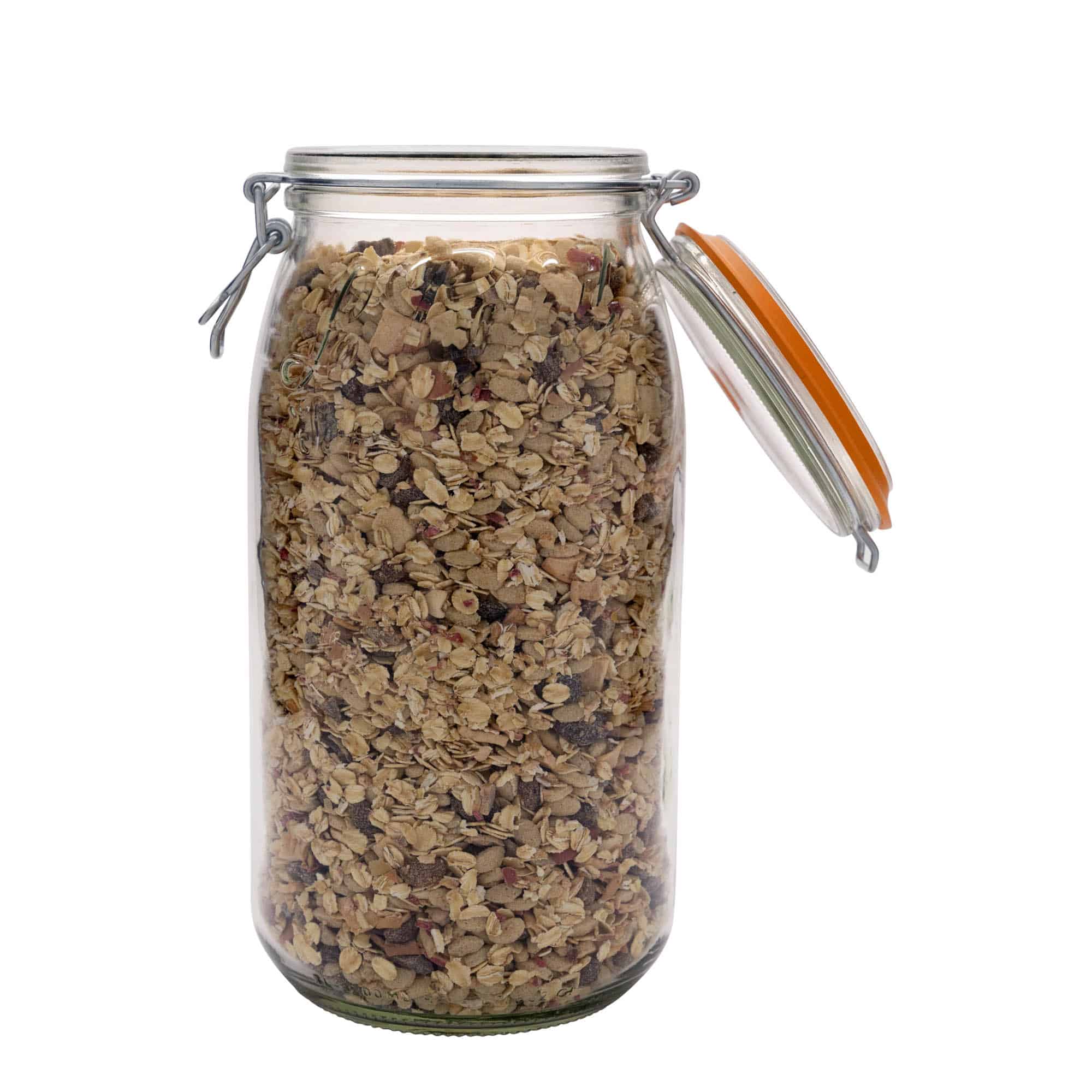 3000 ml буркан с клипс „Le Parfait Super Bocal“, затваряне: капак с клипс