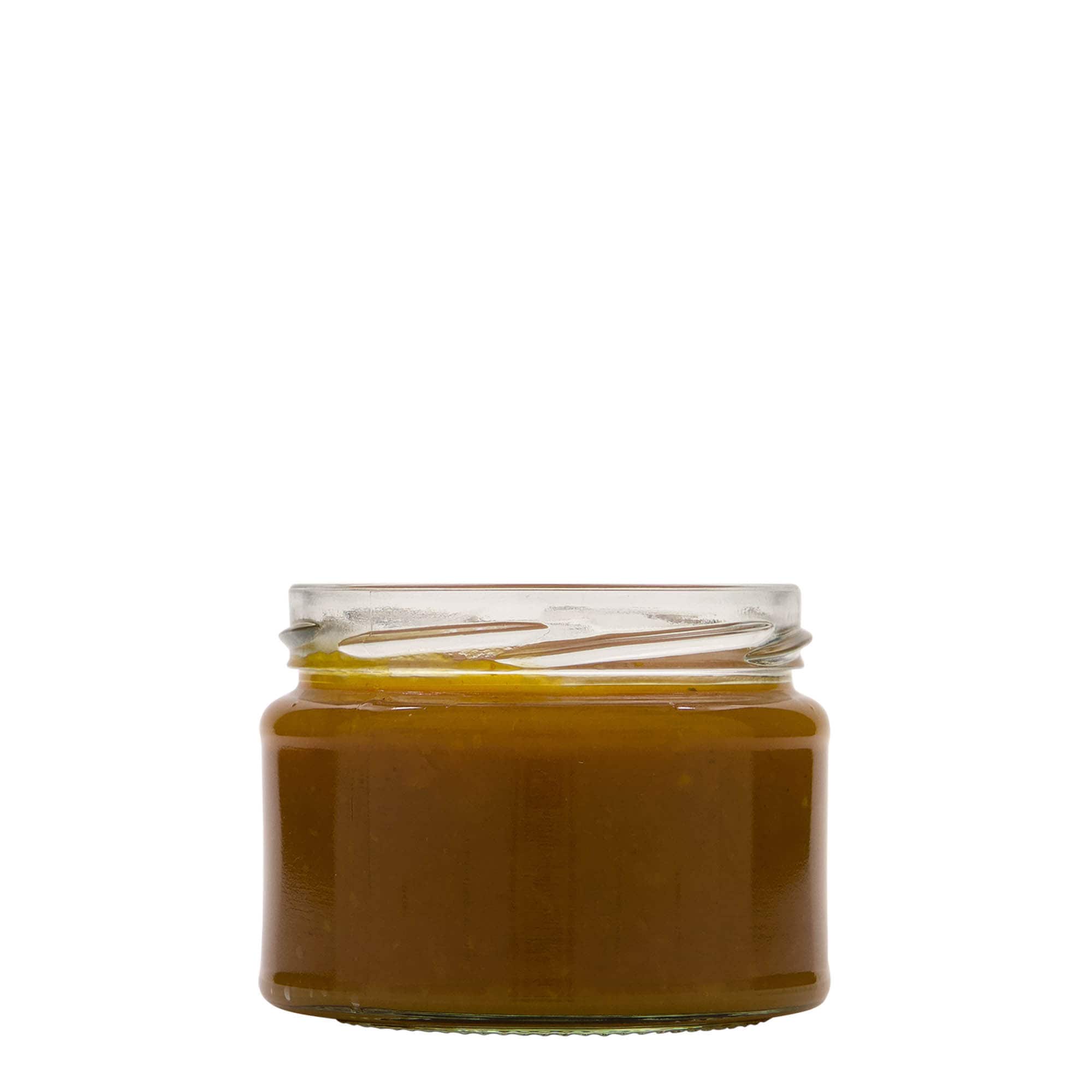 280 мл плоско кръгло стъкло, гърло: Twist-Off (TO 82)