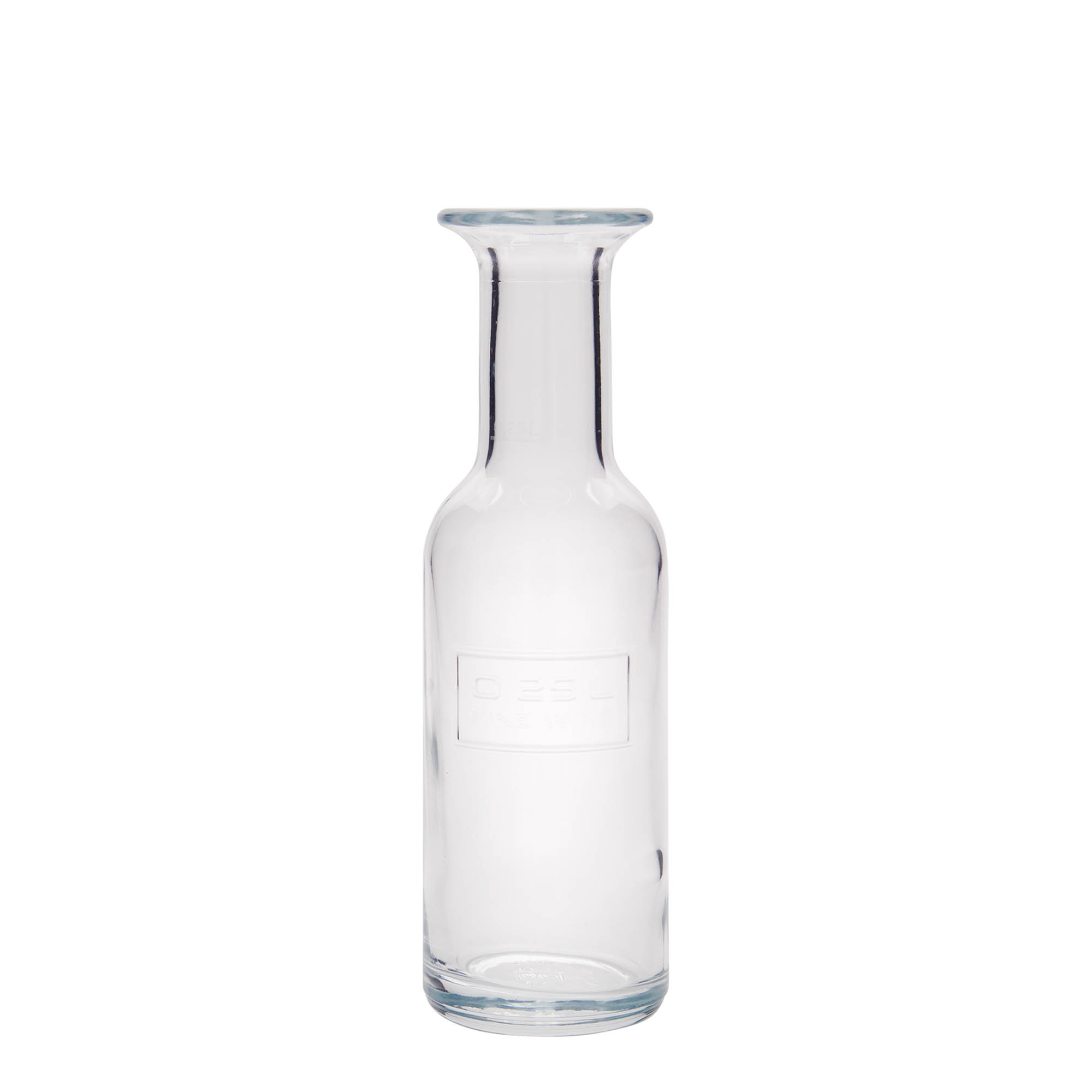 250 мл стъклена бутилка 'Optima Fine Wine', гърло: корк 250 мл стъклена бутилка 'Optima Fine Wine', гърло: корк