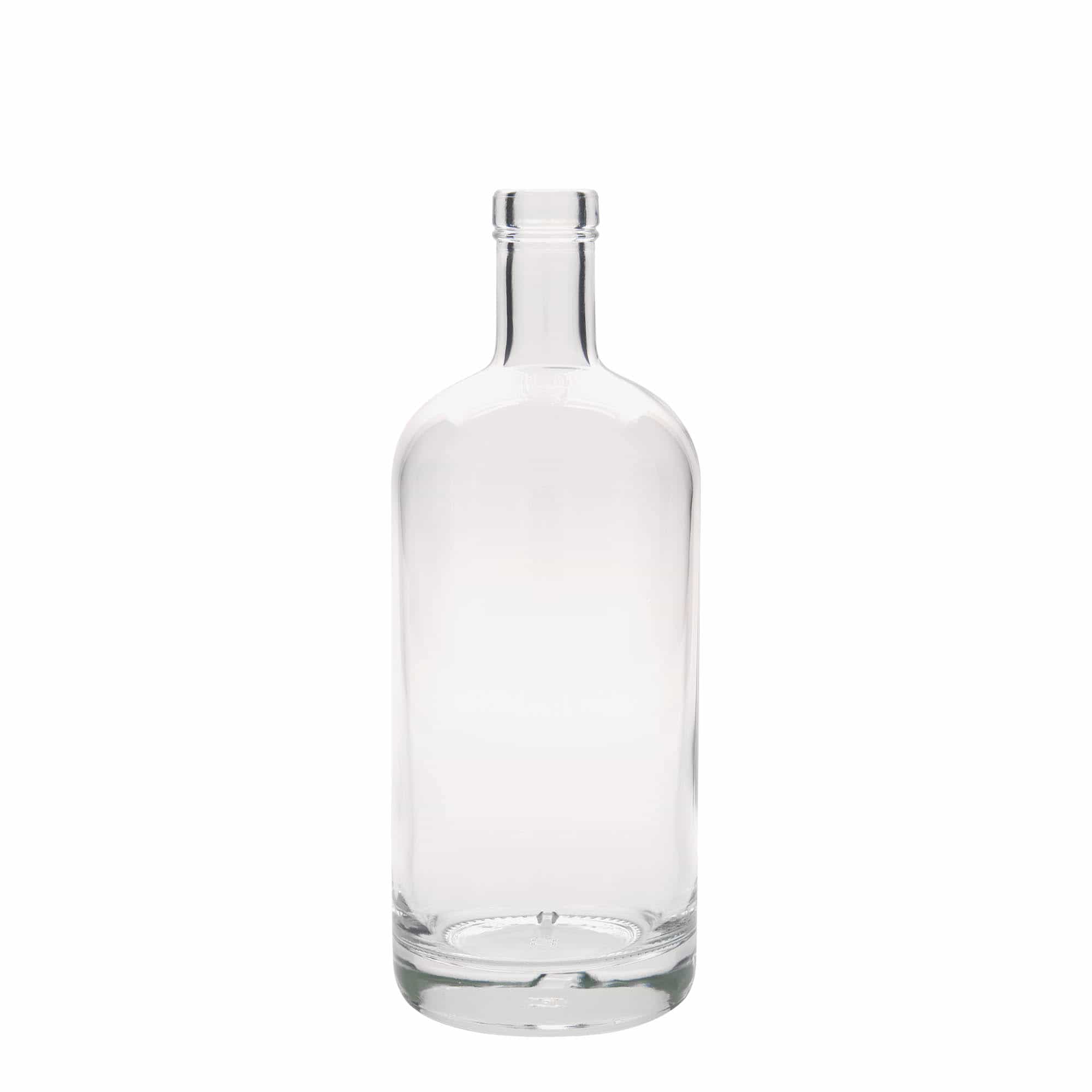 700 ml стъклена бутилка „Linea Uno“, затваряне: коркова тапа