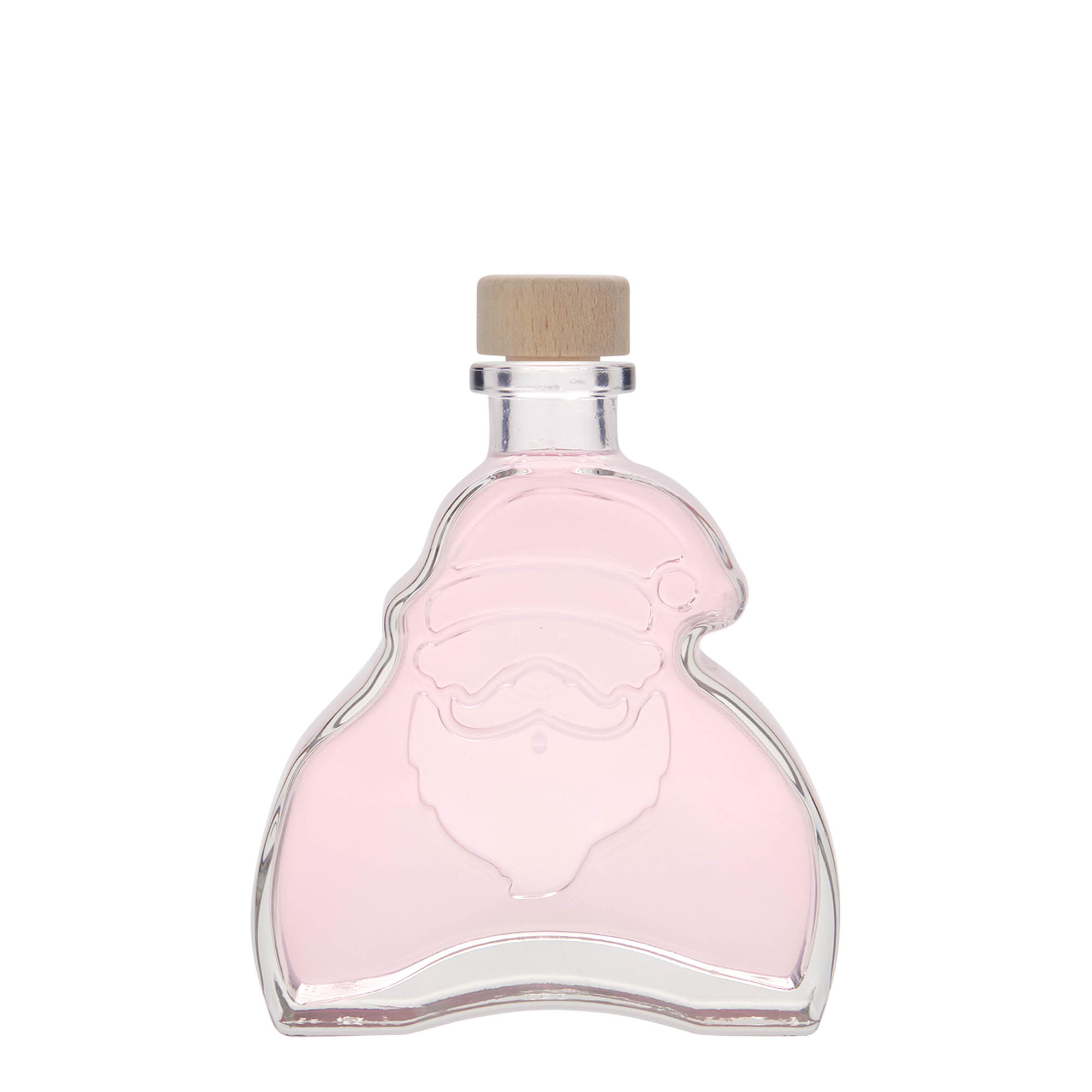 200 мл стъклена бутилка „Дядо Коледа“, гърло: корк