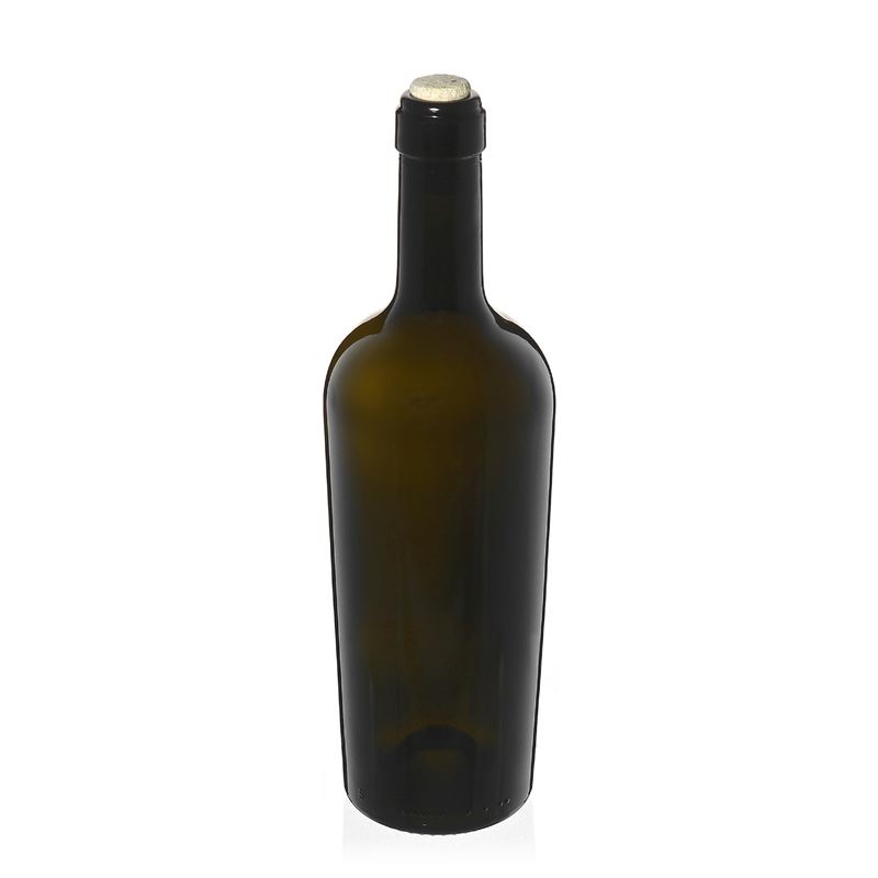 750 ml бутилка за вино „Imperiale“, антично зелено, затваряне: коркова тапа