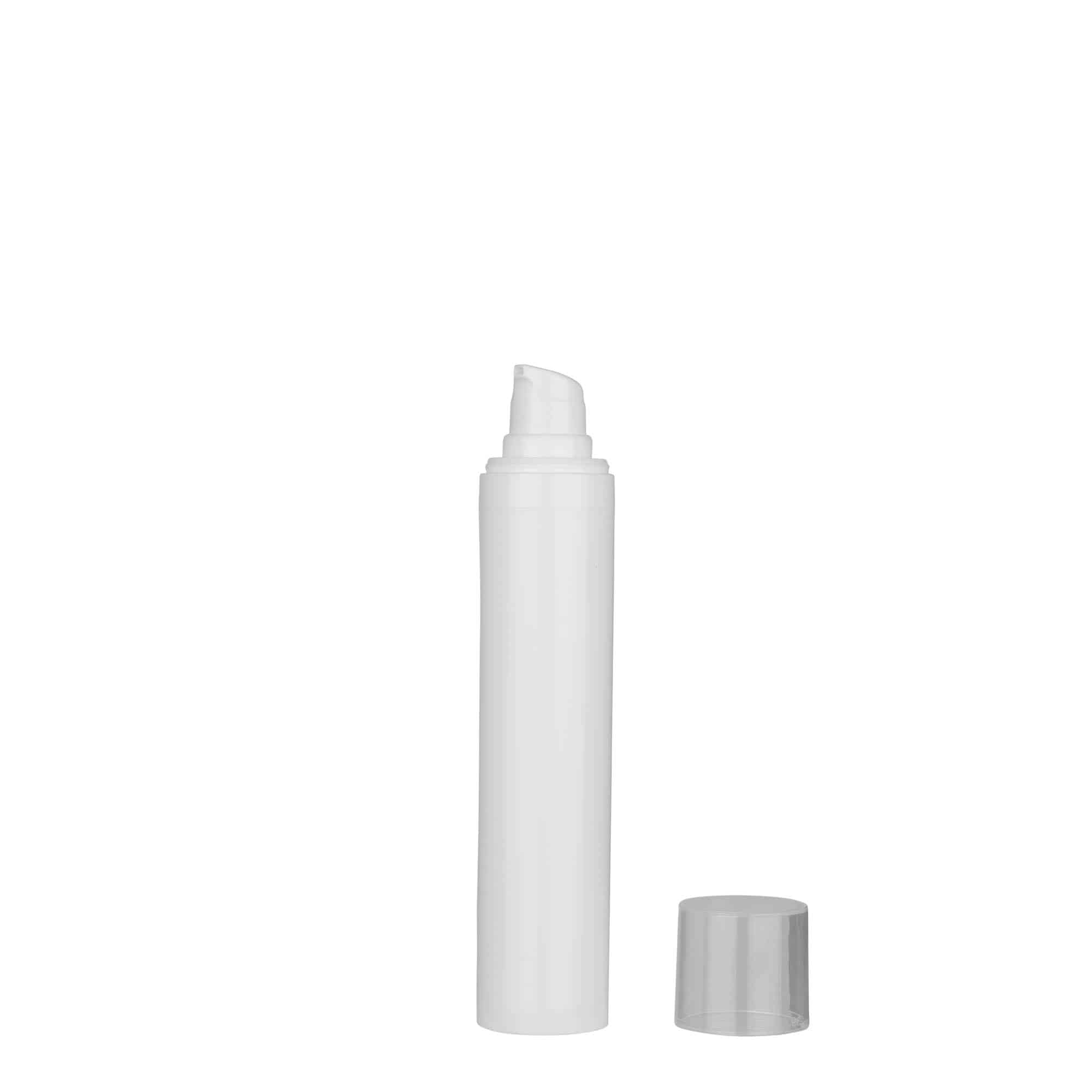 50 ml безвъздушен дозатор „Micro“, PP пластмаса, бял