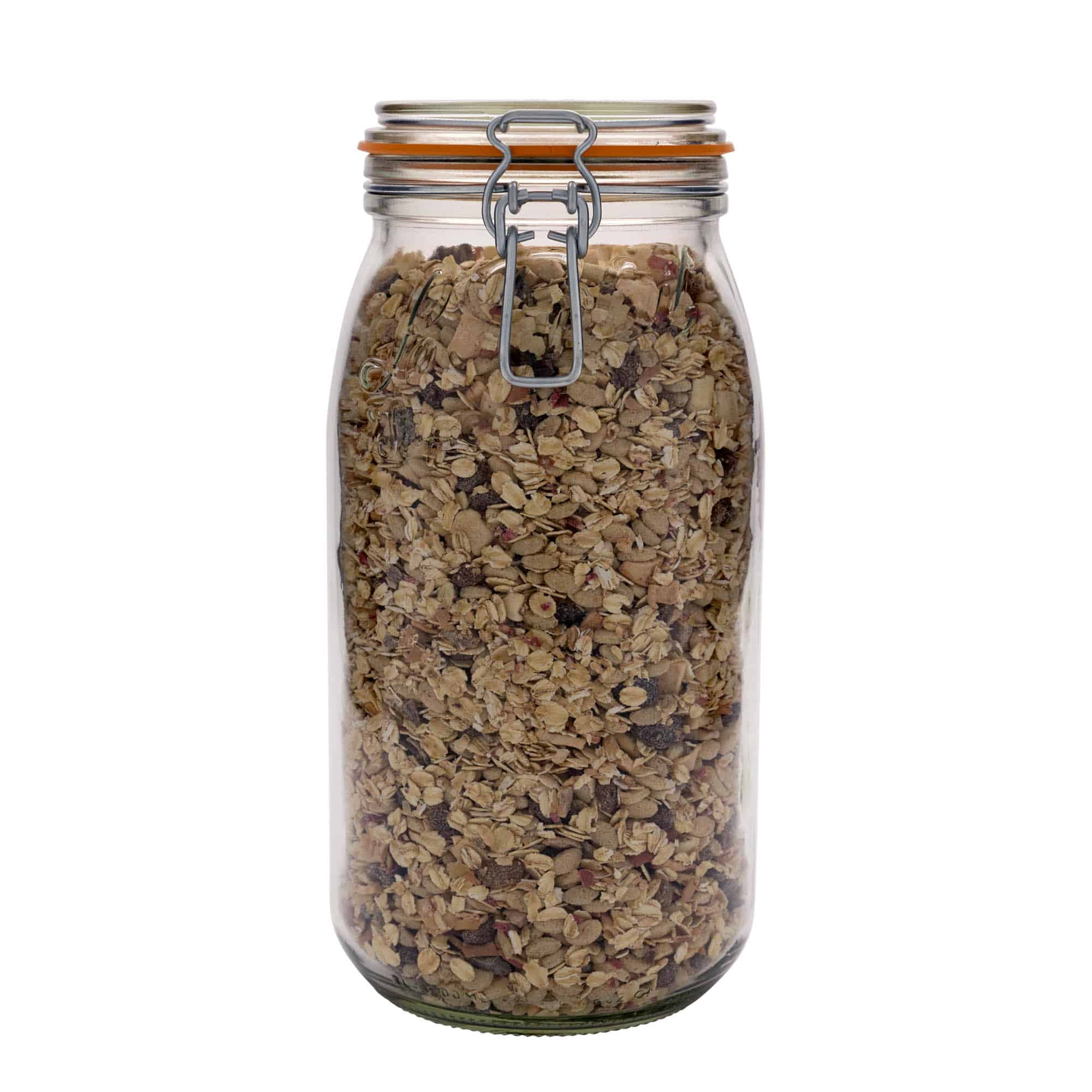 3.000 мл стъклен буркан с телена скоба 'Le Parfait Super Bocal', отвор: затваряне с телена скоба