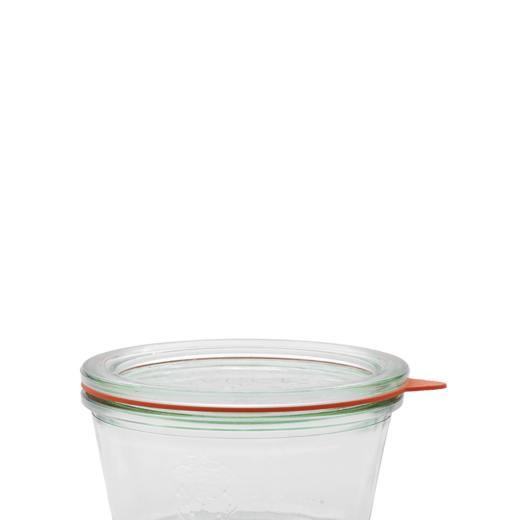 WECK-консервиращ пръстен RR100 #, червен, отвор: кръгъл ръб WECK-консервиращ пръстен RR100 #, червен, отвор: кръгъл ръб