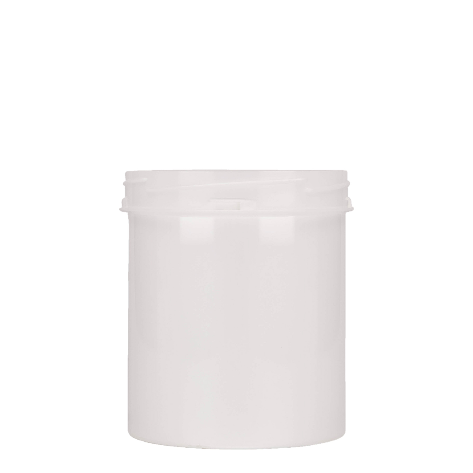 500 ml пластмасова кутия „Securilock“, PP, бяла, затваряне: винтова капачка