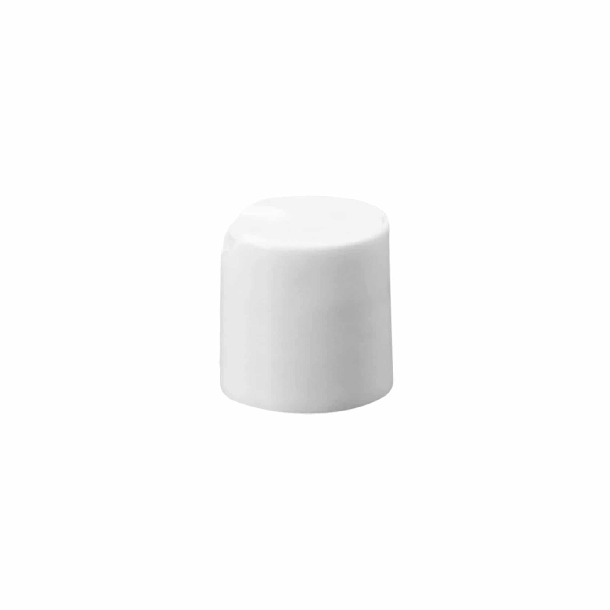 Винтова капачка Disc Top, PP пластмаса, бяла, за затваряне: винтова капачка 20/410