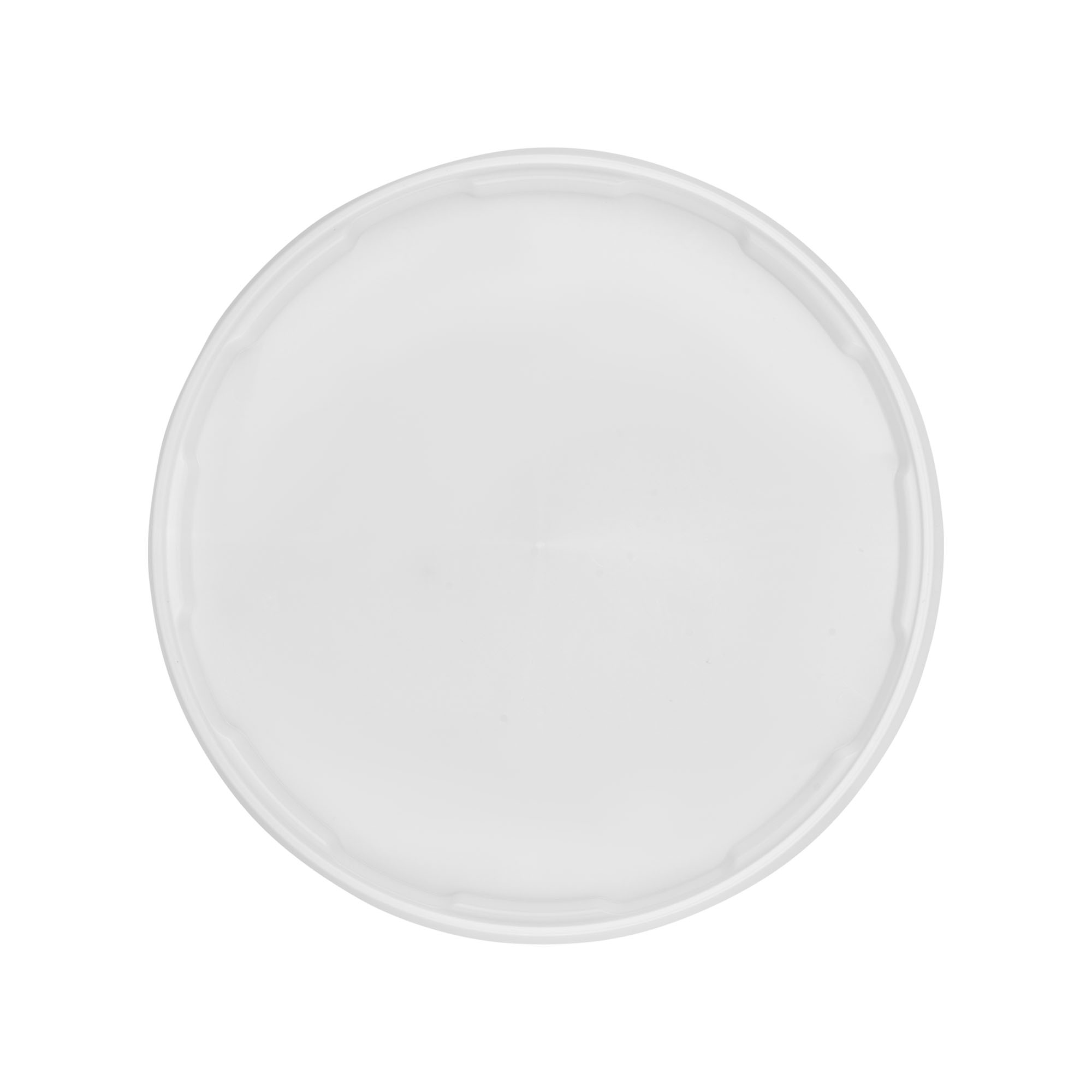 Капак за кофа 12,5 л, PP пластмаса, бял