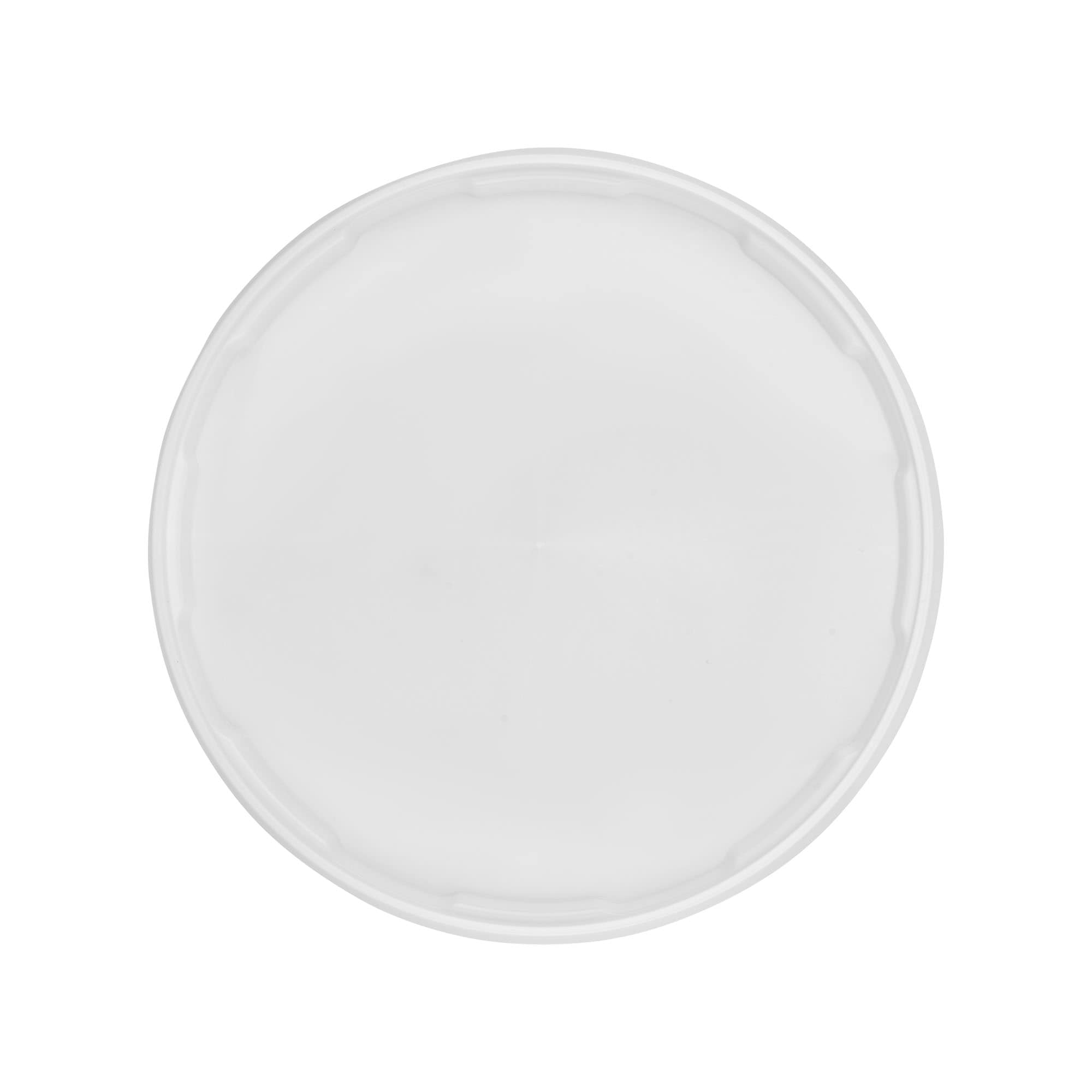 Капак за кофа 12,5 л, PP пластмаса, бял