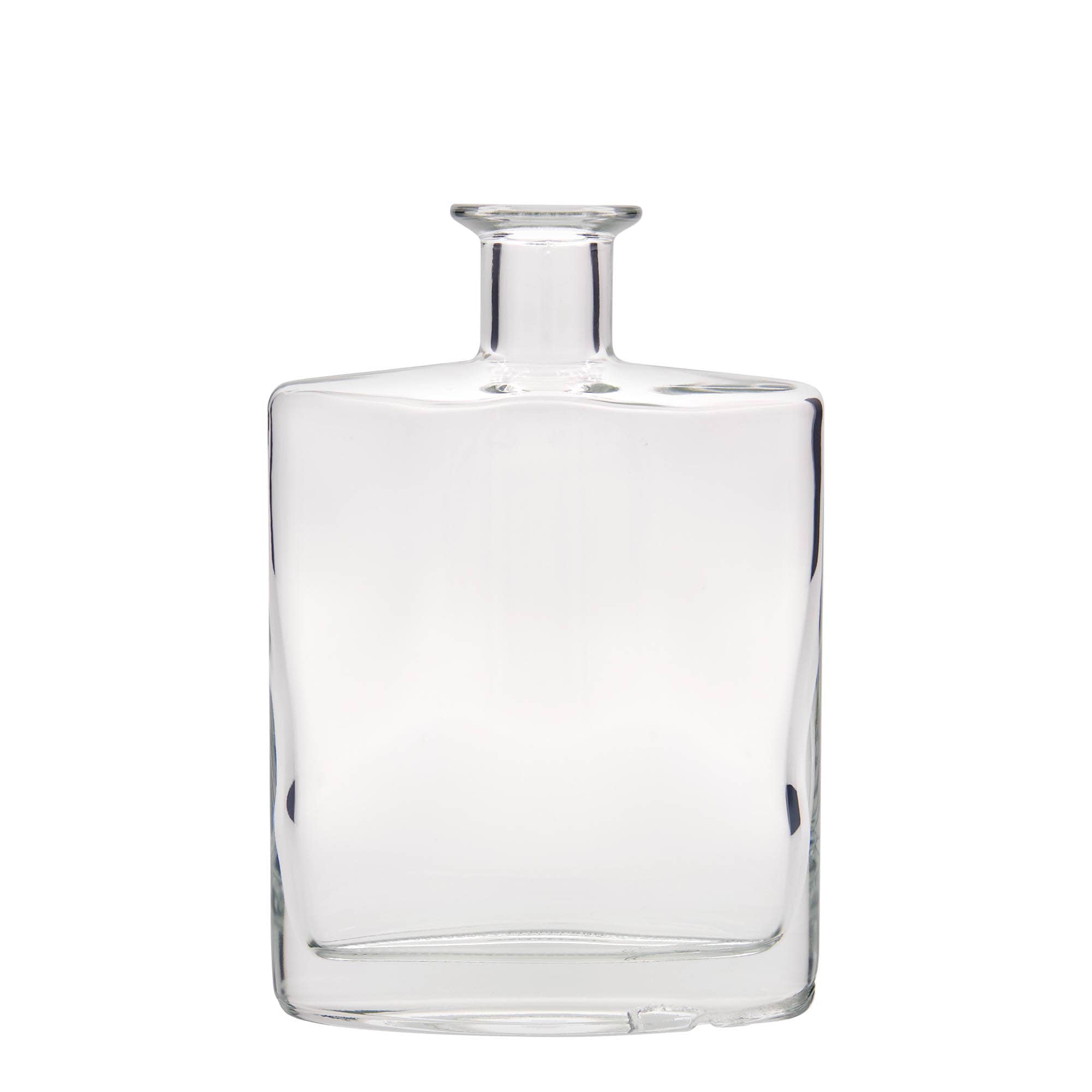 700 ml стъклена бутилка „Zorbas“, овална, затваряне: коркова тапа