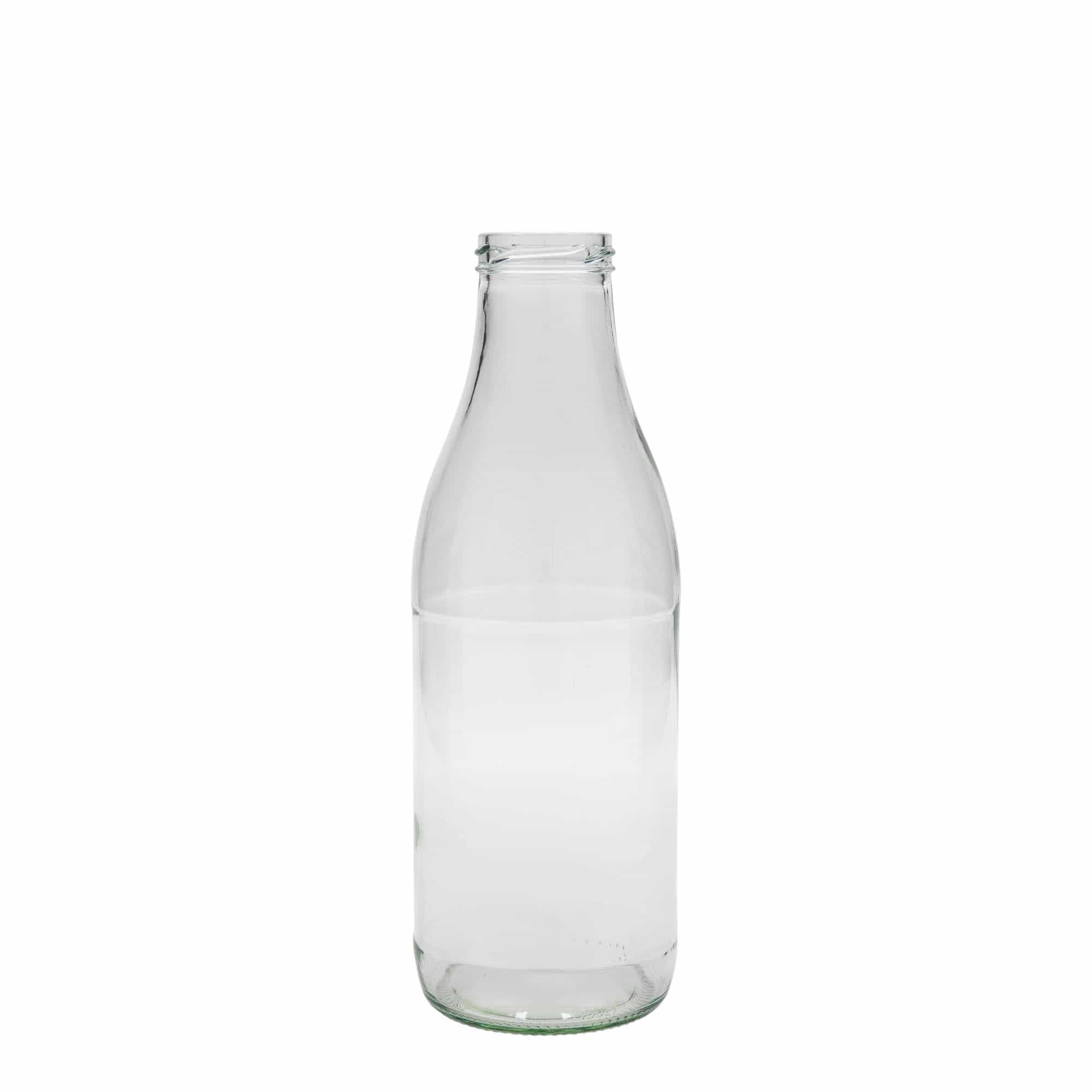 1000 ml бутилка с широко гърло Lorenzo, затваряне: винтов капак Twist-Off (TO 48)