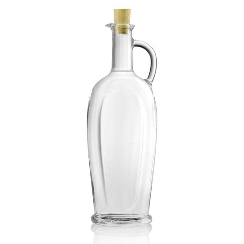 500 ml стъклена бутилка „Eleganta“, овална, затваряне: коркова тапа 500 ml стъклена бутилка „Eleganta“, овална, затваряне: коркова тапа