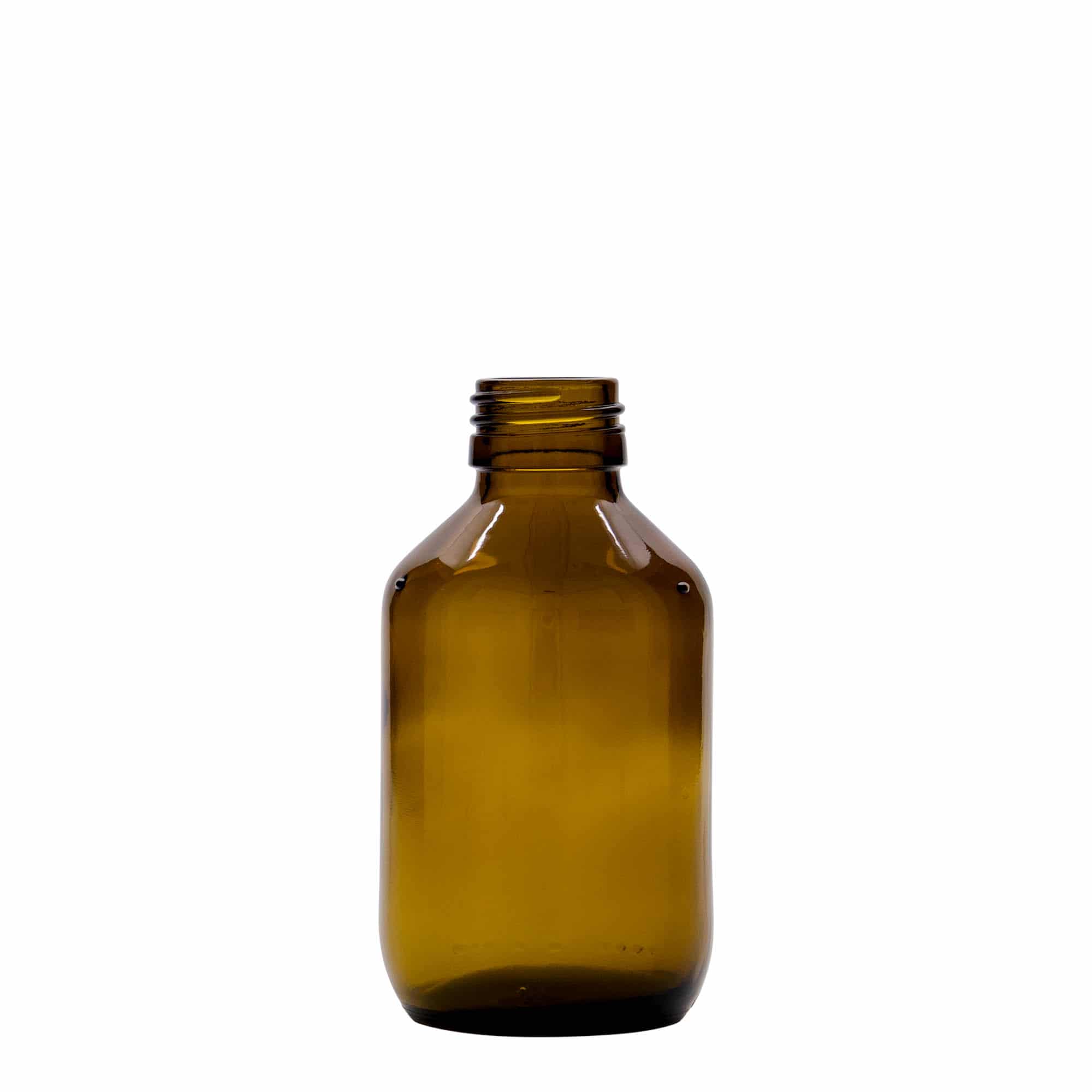 150 ml бутилка за лекарства, кафява, стъклена, затваряне: капачка PP 28 150 ml бутилка за лекарства, кафява, стъклена, затваряне: капачка PP 28