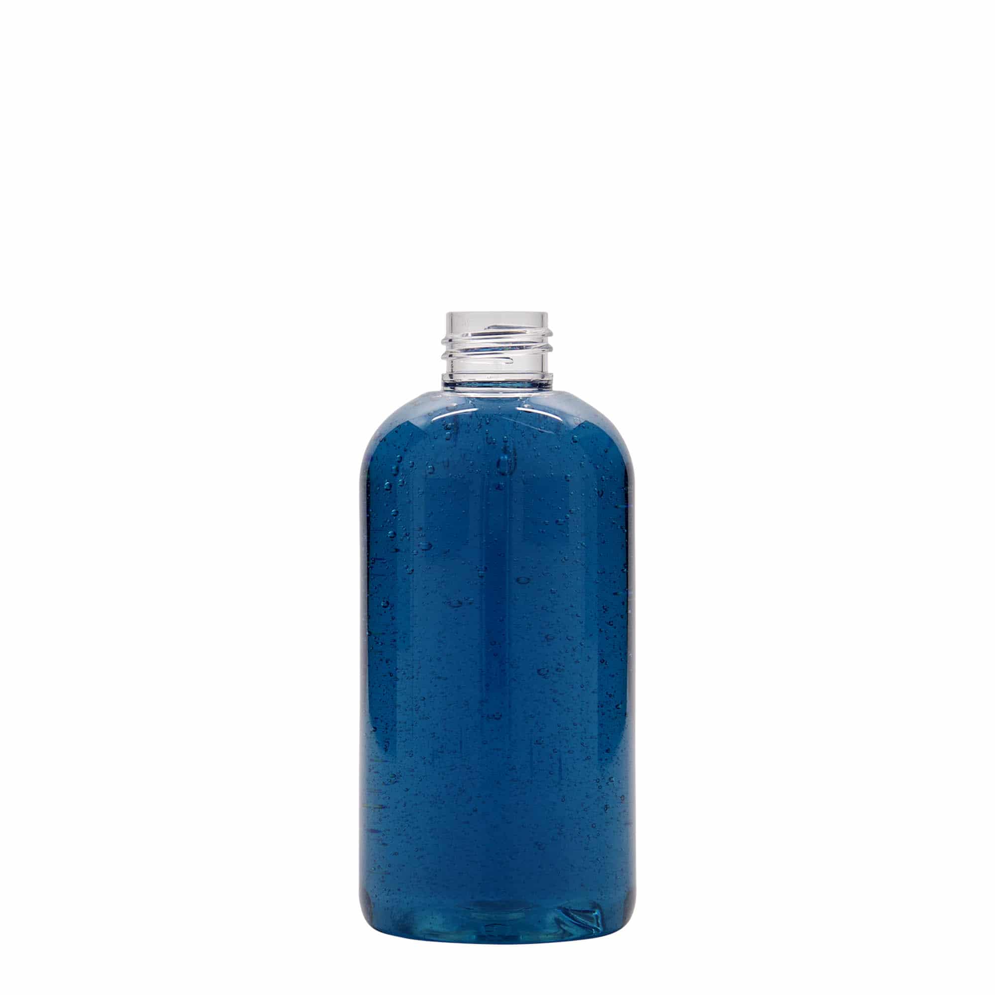 250 ml PET бутилка „Бостън“, пластмасова, затваряне: винтова капачка GPI 24/410