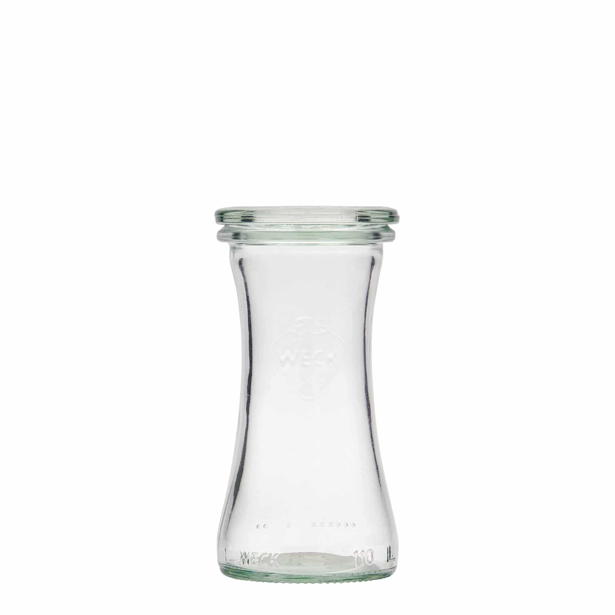 110 ml буркан за деликатеси WECK, затваряне: заоблен ръб