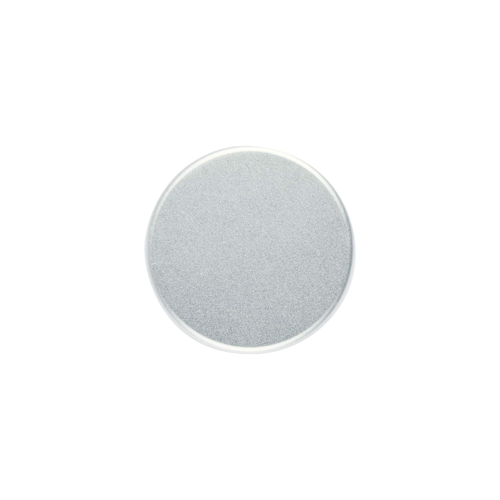 Винтова капачка, метал, сребрист, за отвор: GPI 33/400