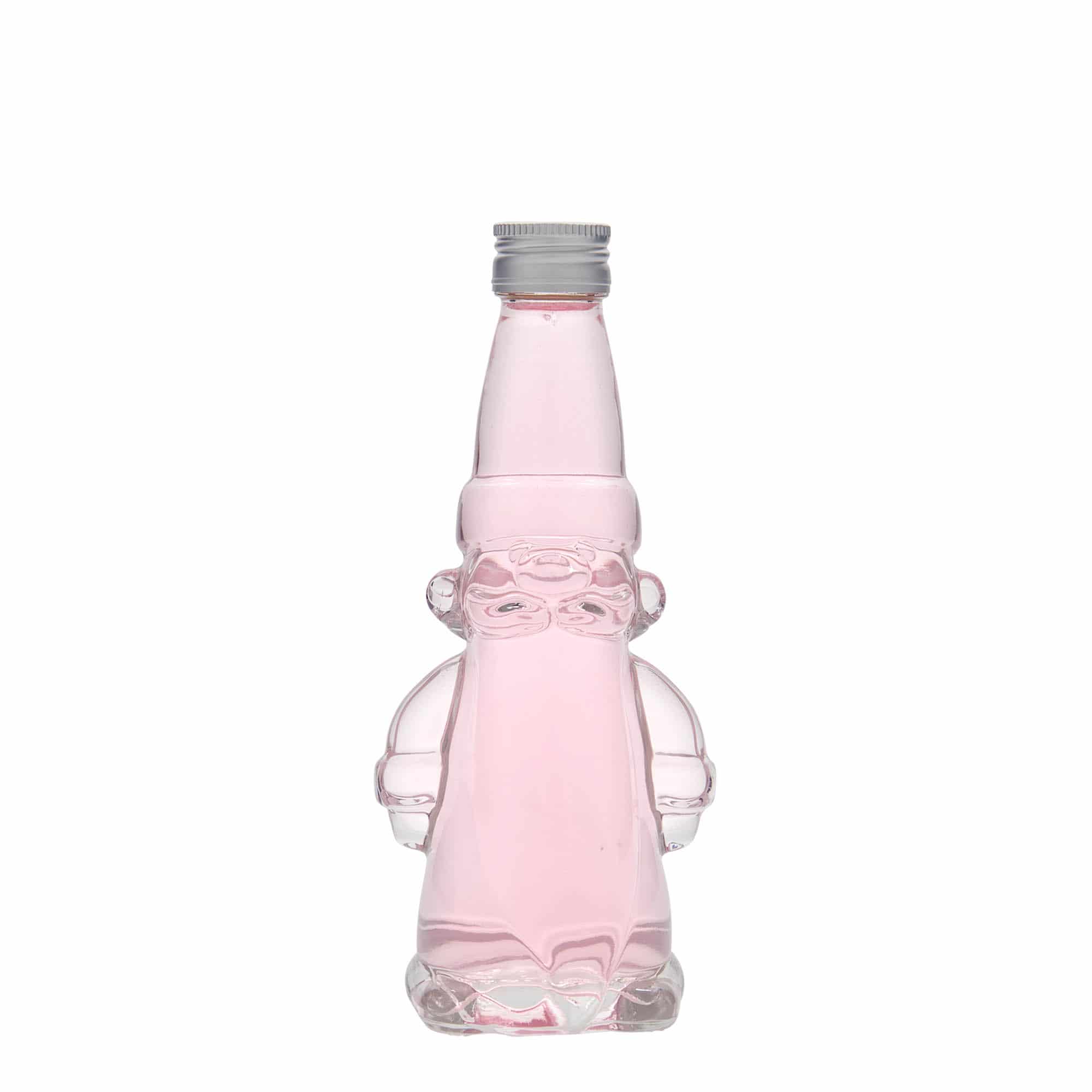 200 ml стъклена бутилка „Коледно джудже“, затваряне: капачка PP 28