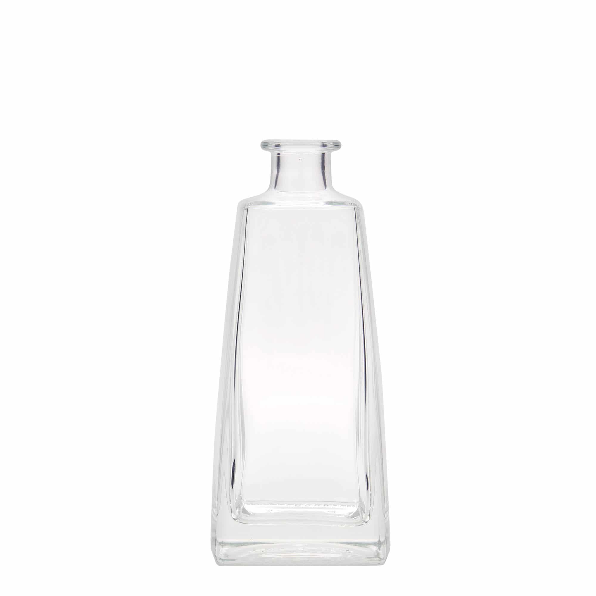 350 ml стъклена бутилка „Timmy“, правоъгълна, затваряне: коркова тапа