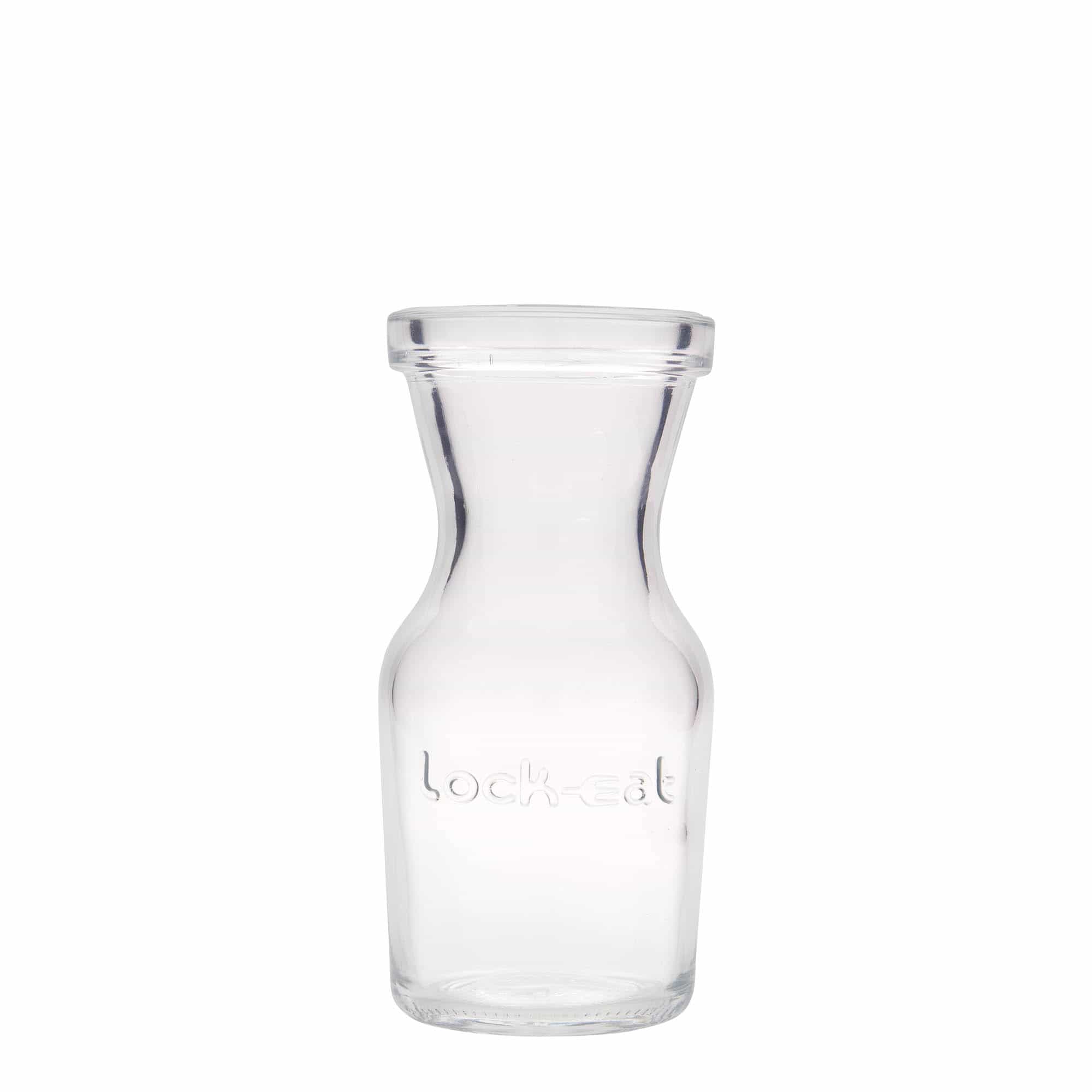 250 ml стъклена гарафа „Lock-Eat“, затваряне: капак с клипс