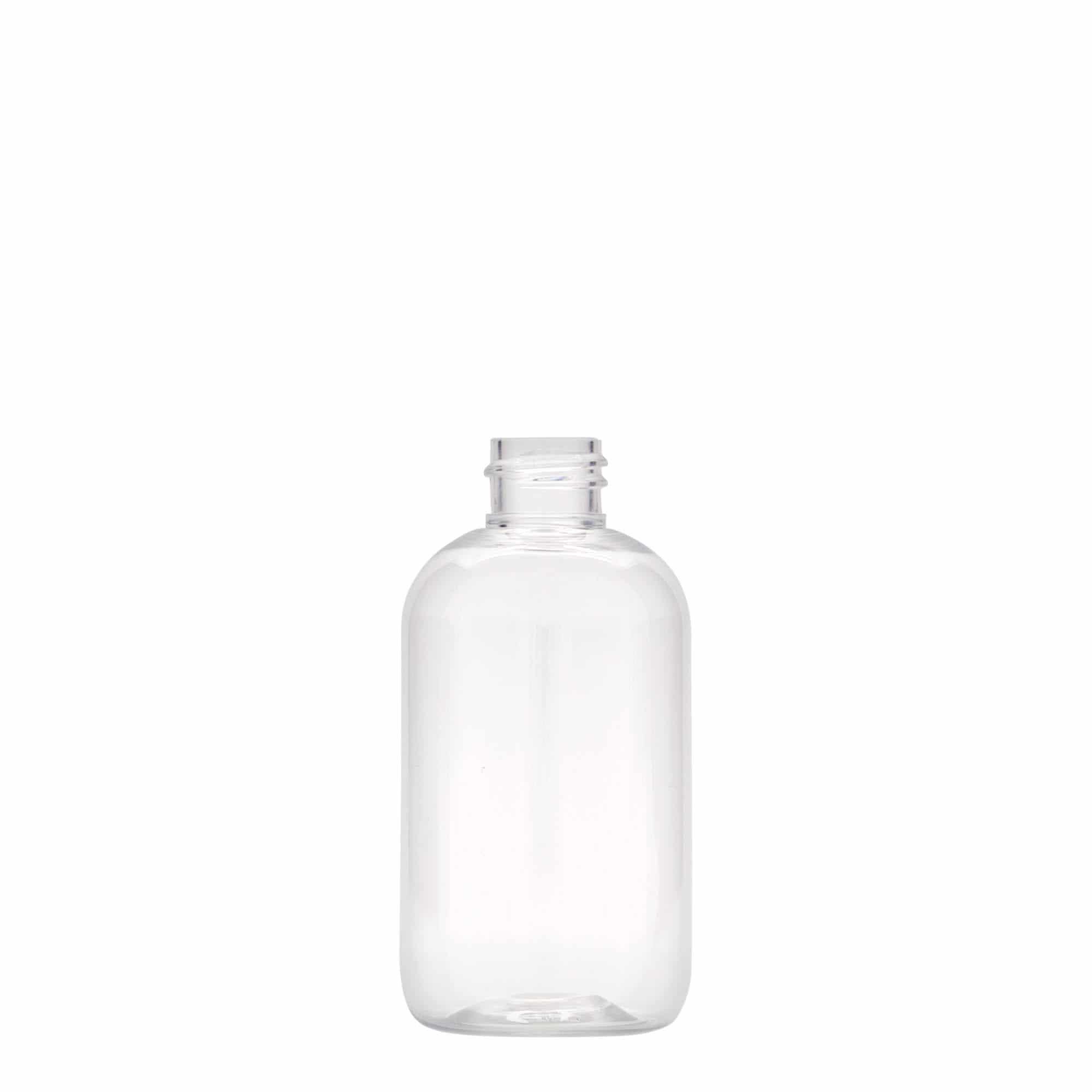 100 ml PET бутилка „Бостън“, пластмасова, затваряне: винтова капачка 20/410 100 ml PET бутилка „Бостън“, пластмасова, затваряне: винтова капачка 20/410