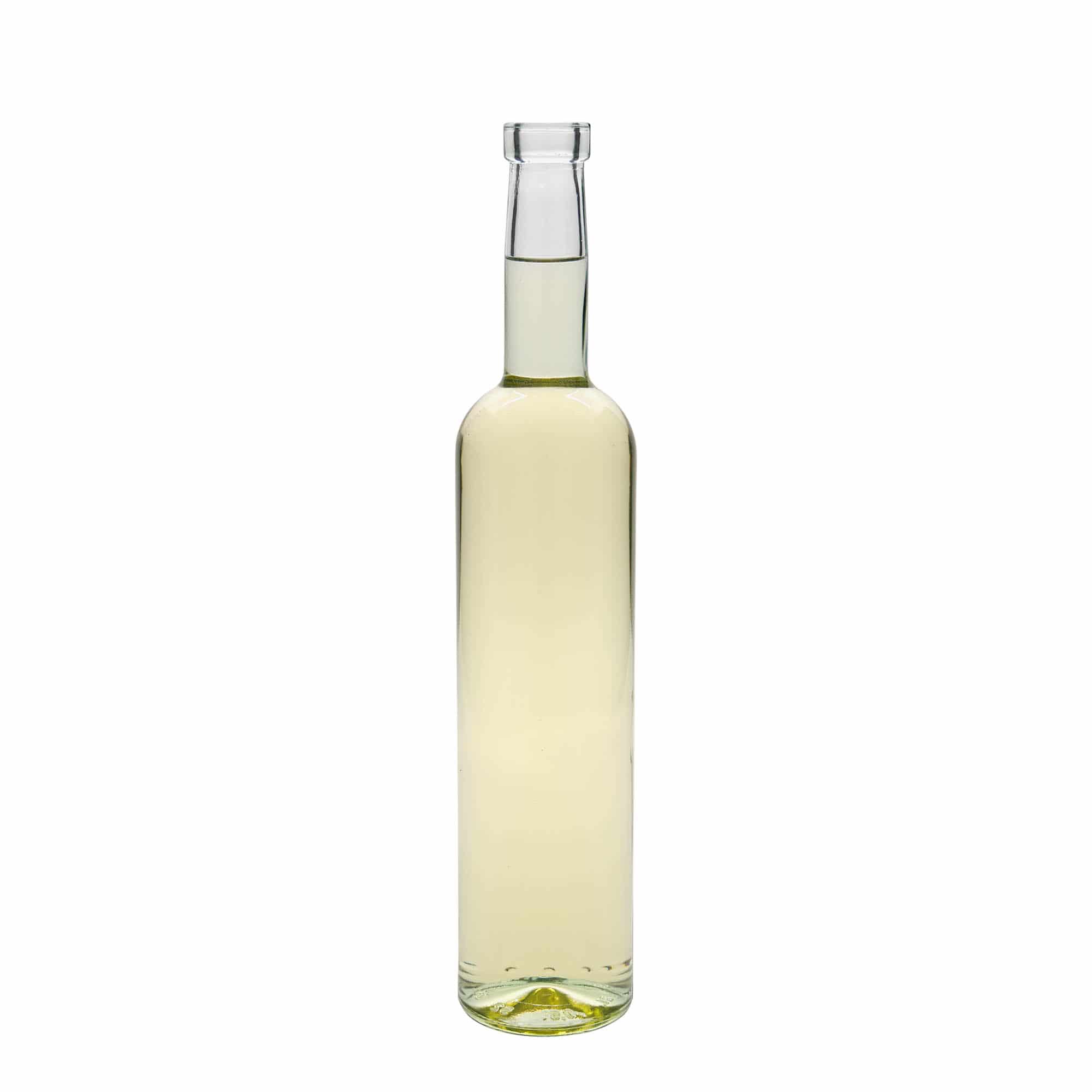 500 ml стъклена бутилка „Бордо“, затваряне: коркова тапа