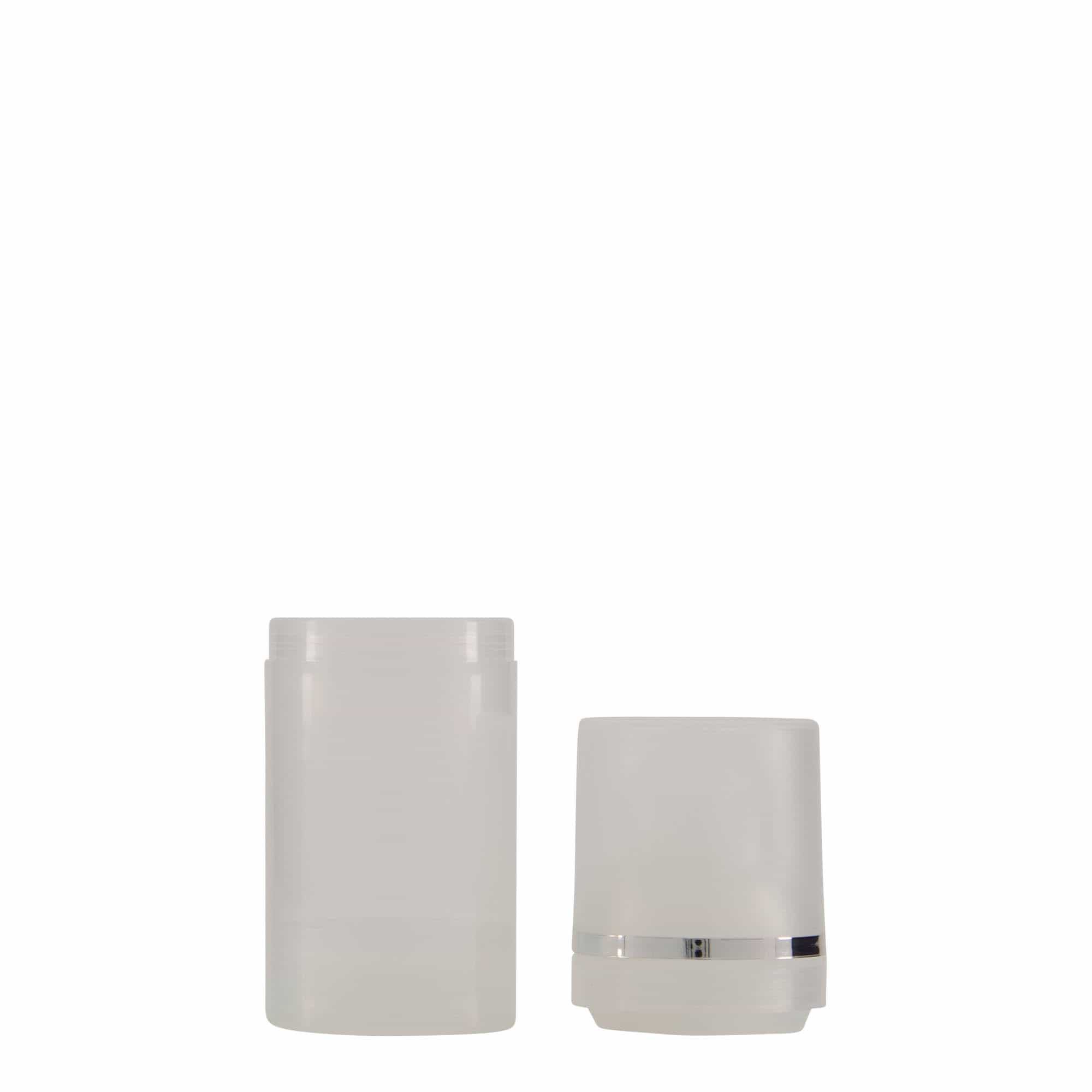 30 мл безвъздушен дозатор „Mezzo“, PP-пластмаса, натурален