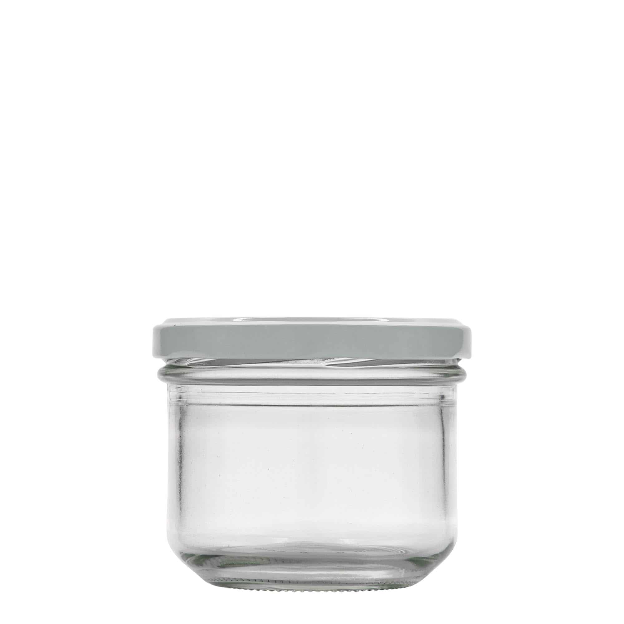 250 ml буркан с широк отвор, затваряне: винтов капак Twist-Off (TO 82)