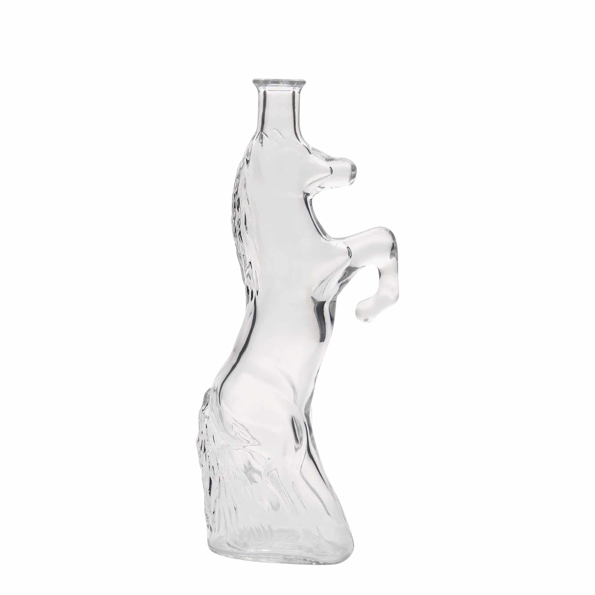 350 ml стъклена бутилка „Див кон“, затваряне: коркова тапа