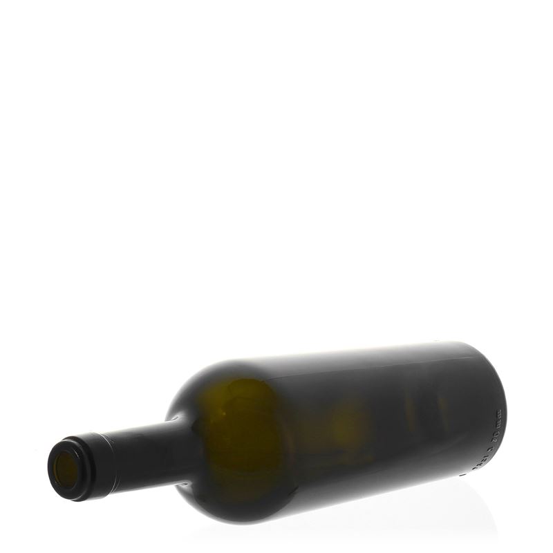 750 ml бутилка за вино „Imperiale“, антично зелено, затваряне: коркова тапа