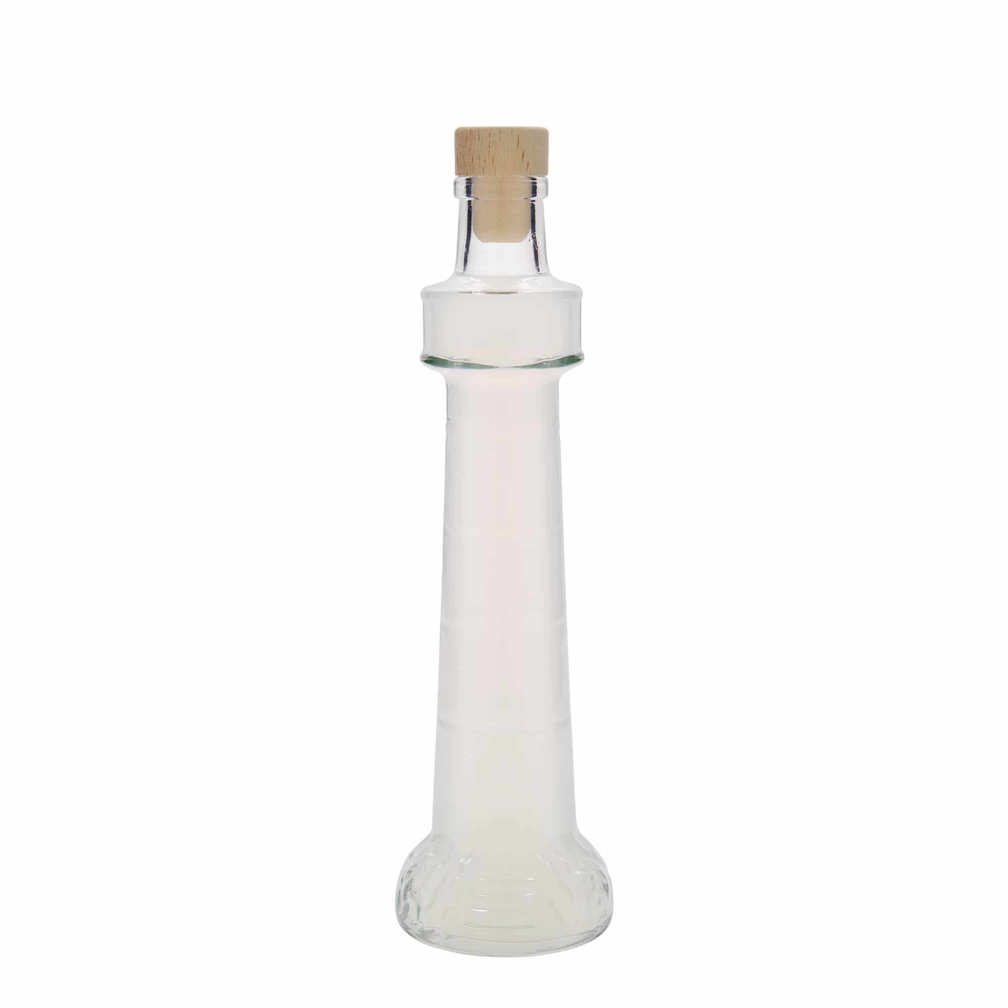 200 ml стъклена бутилка „Фар“, затваряне: коркова тапа