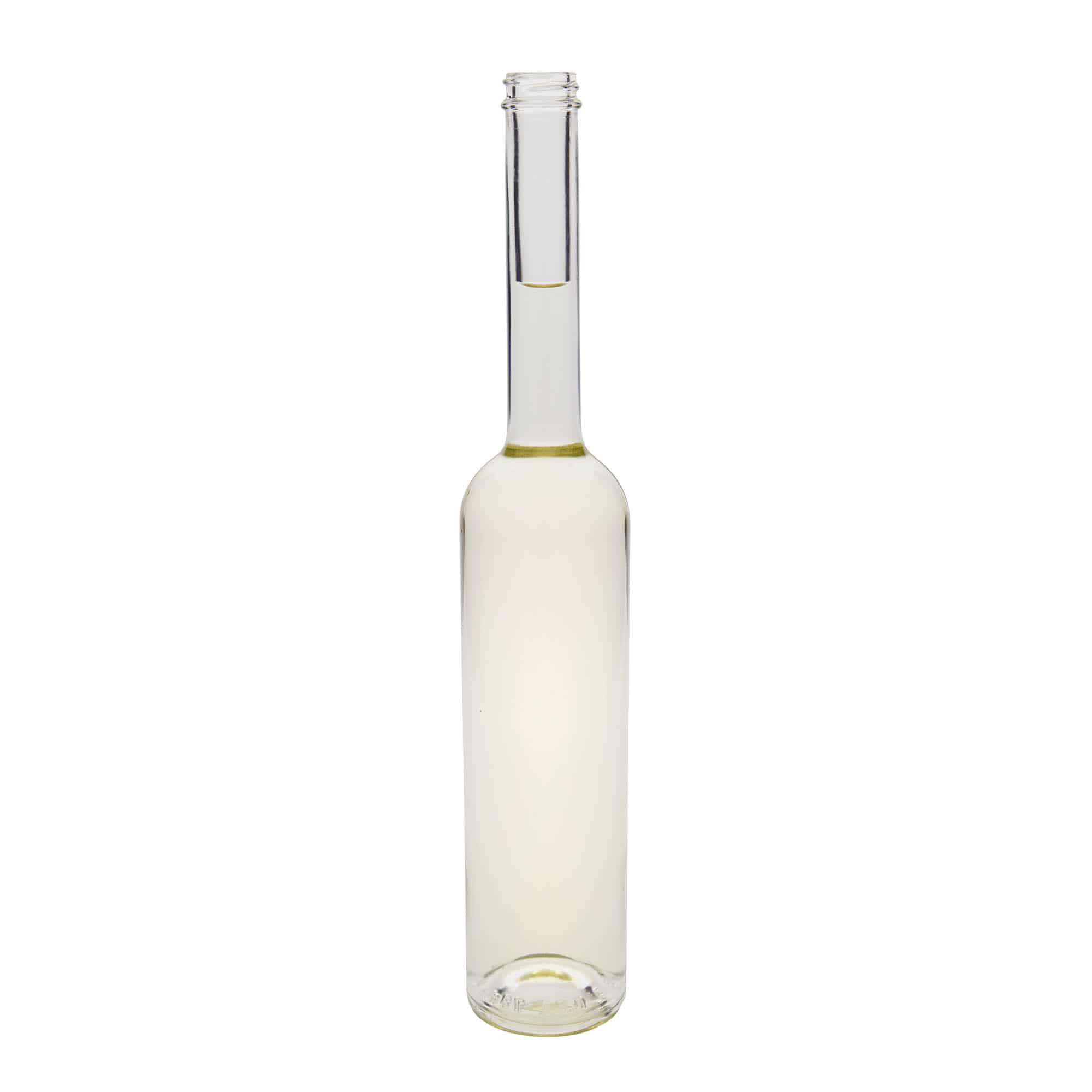500 ml стъклена бутилка „Платина“, затваряне: винтова капачка GPI 28