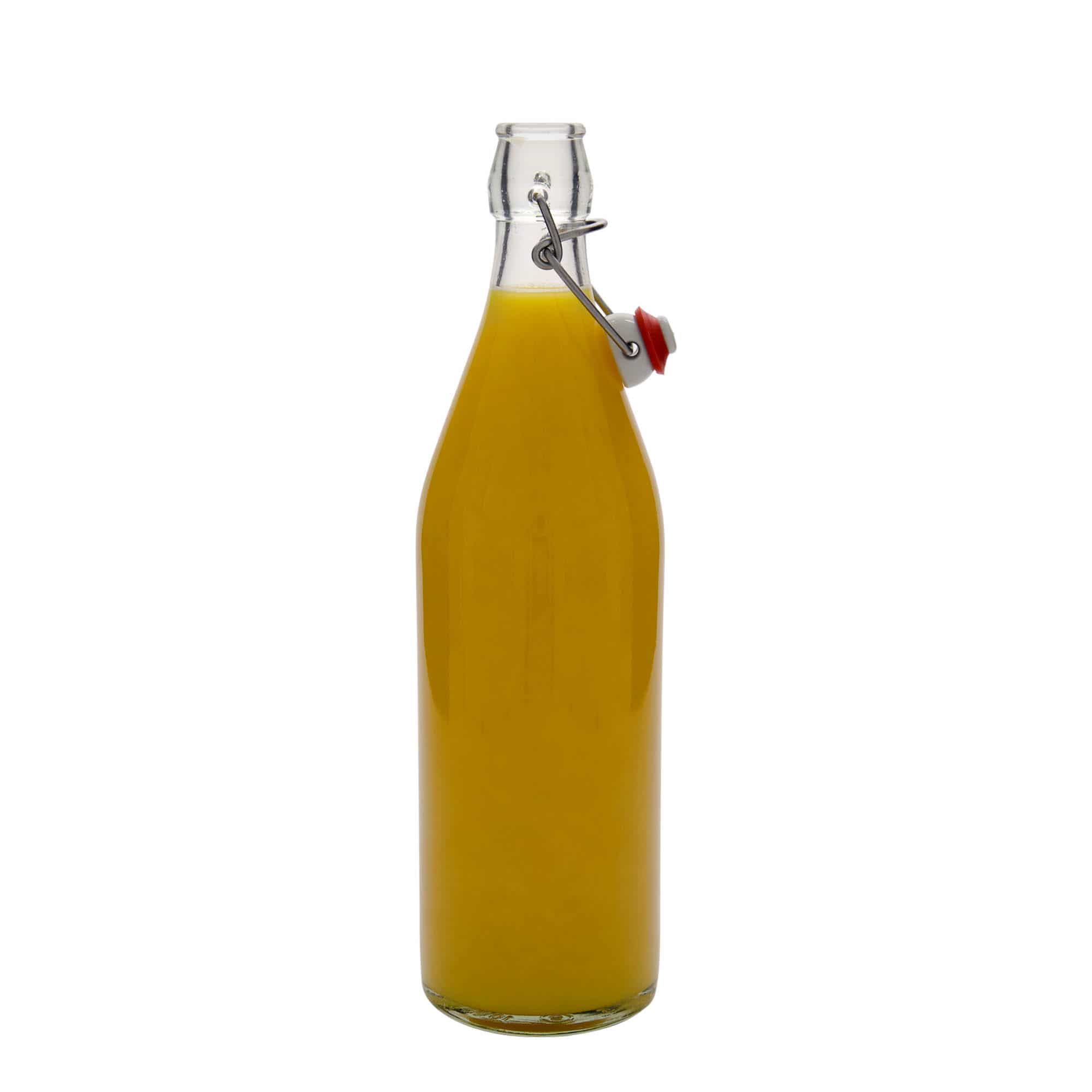1000 ml стъклена бутилка „Giara“, затваряне: тапа с клипс