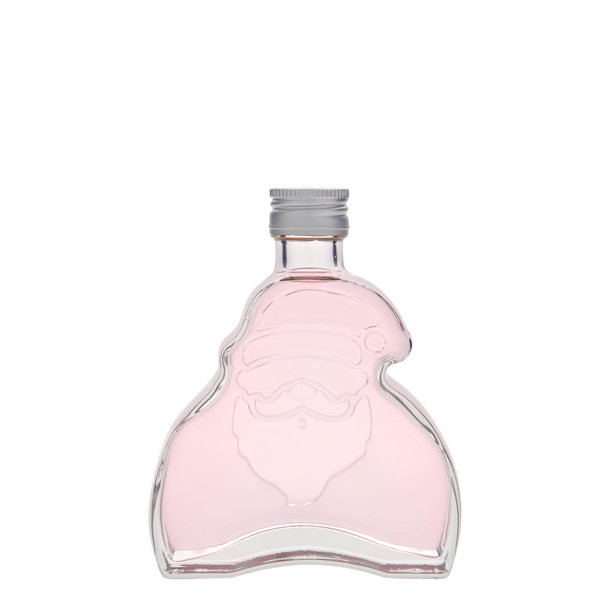 200 мл стъклена бутилка 'Дядо Коледа', отвор: PP 28