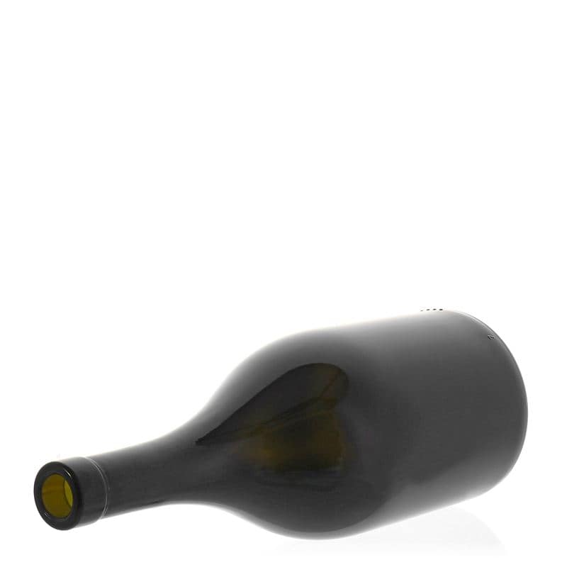 750 ml бутилка за вино „Exclusive“, антично зелено, затваряне: коркова тапа