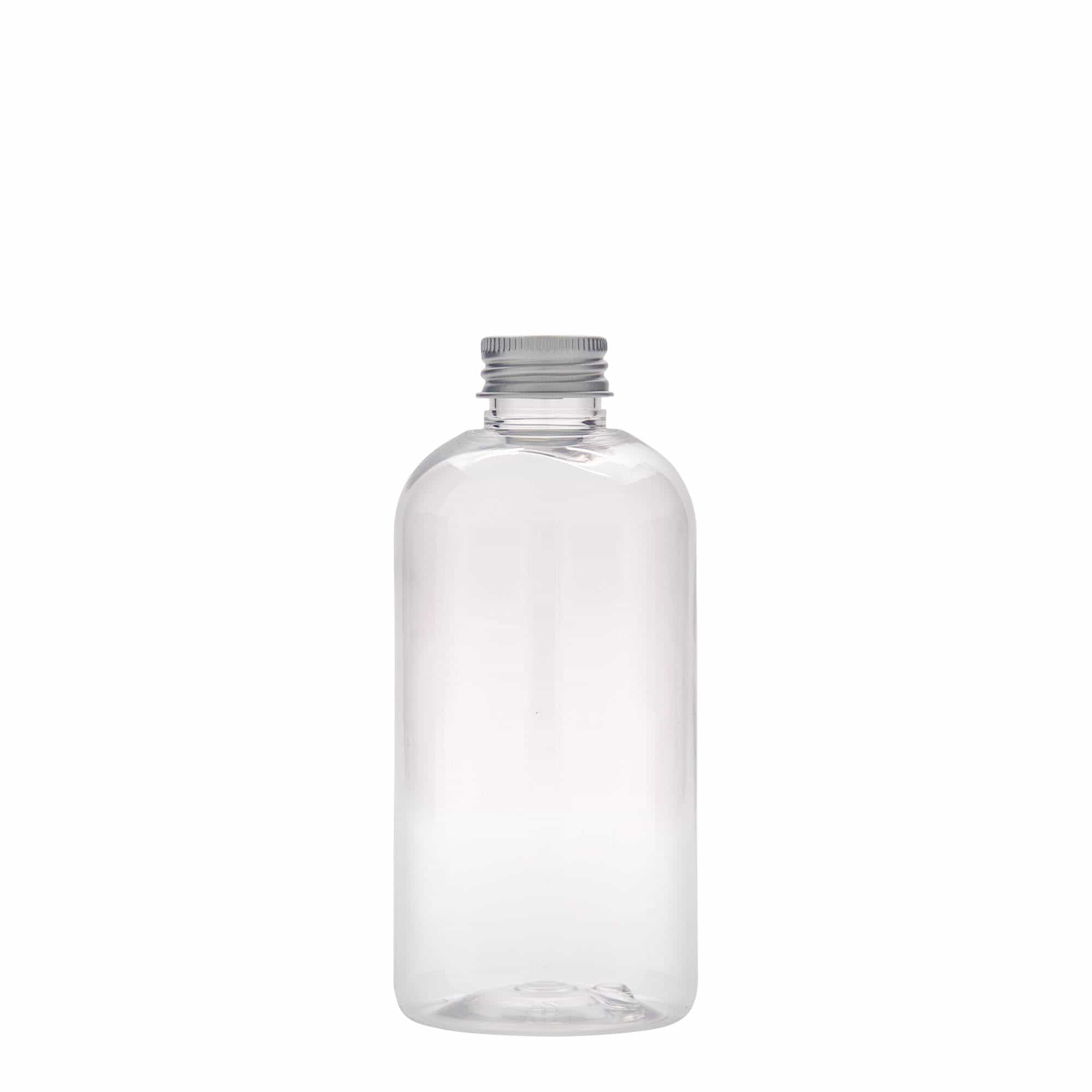 250 ml PET бутилка „Бостън“, пластмасова, затваряне: винтова капачка GPI 24/410