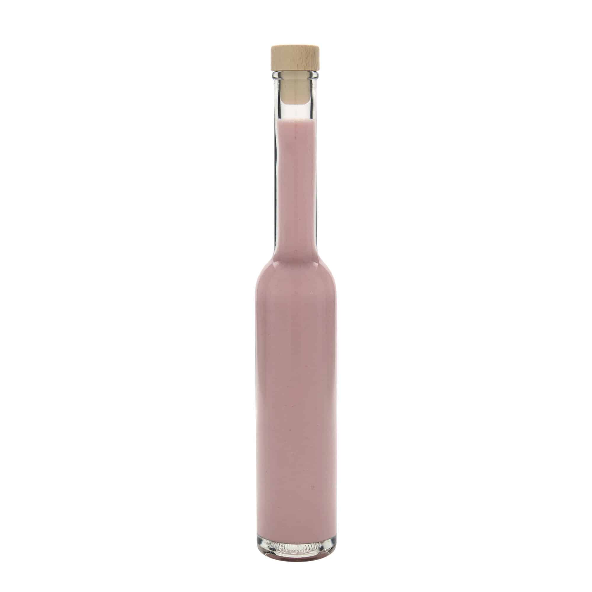 200 ml стъклена бутилка „Платина“, затваряне: коркова тапа