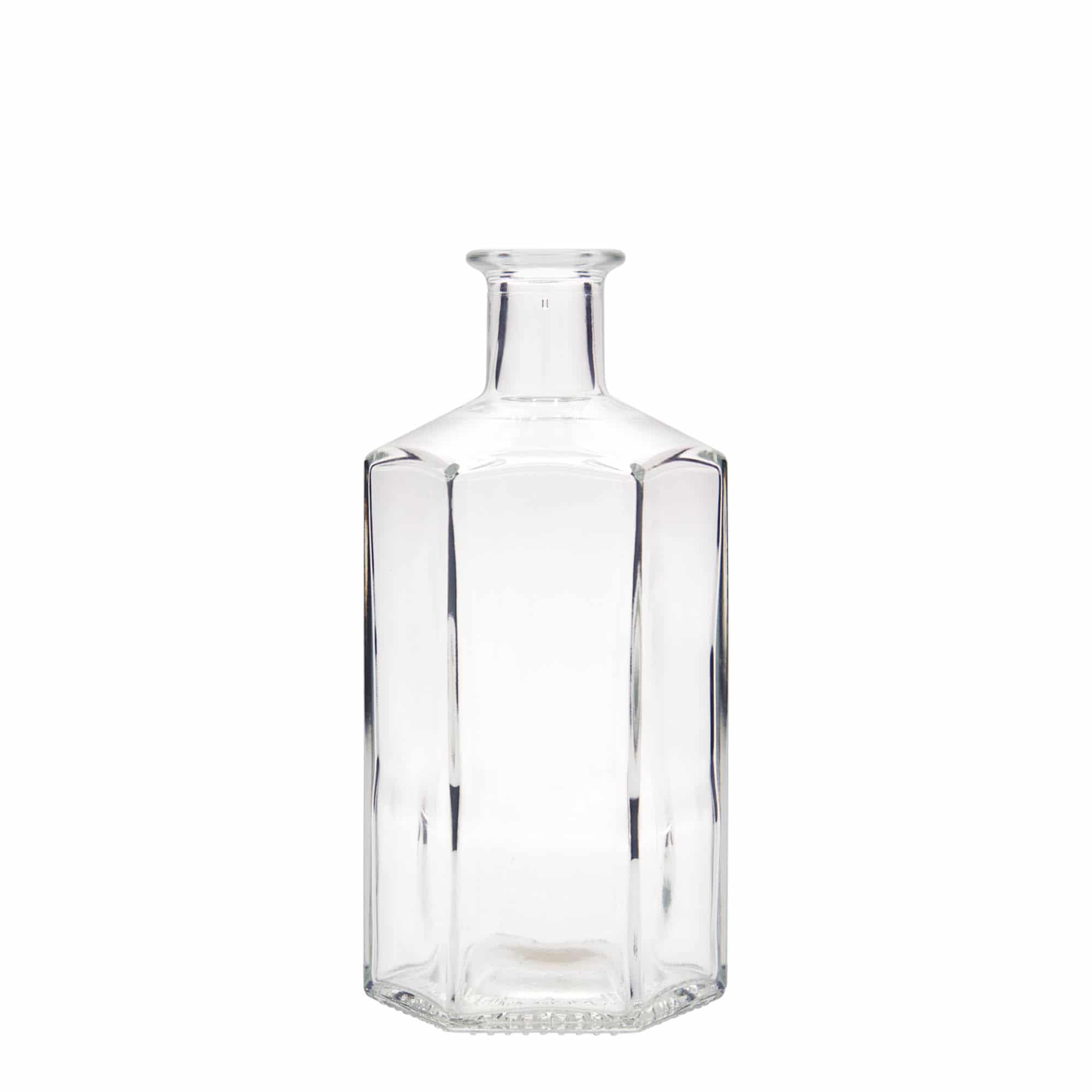 500 ml стъклена аптекарска бутилка „Jimmy“, шестоъгълна, затваряне: коркова тапа 500 ml стъклена аптекарска бутилка „Jimmy“, шестоъгълна, затваряне: коркова тапа