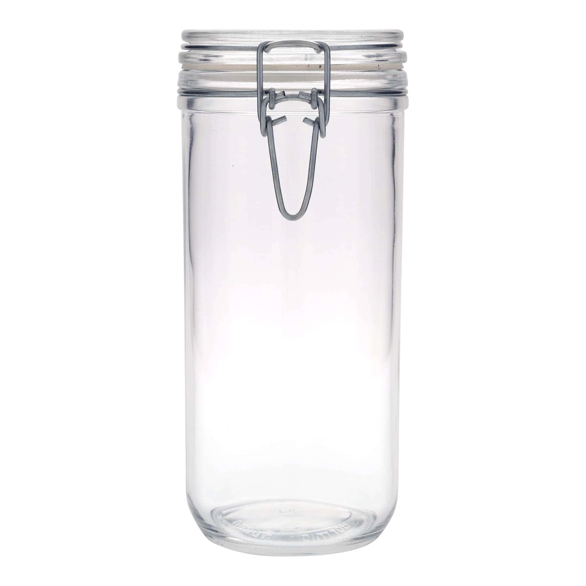 1000 ml буркан с клипс „Fido“, затваряне: капак с клипс