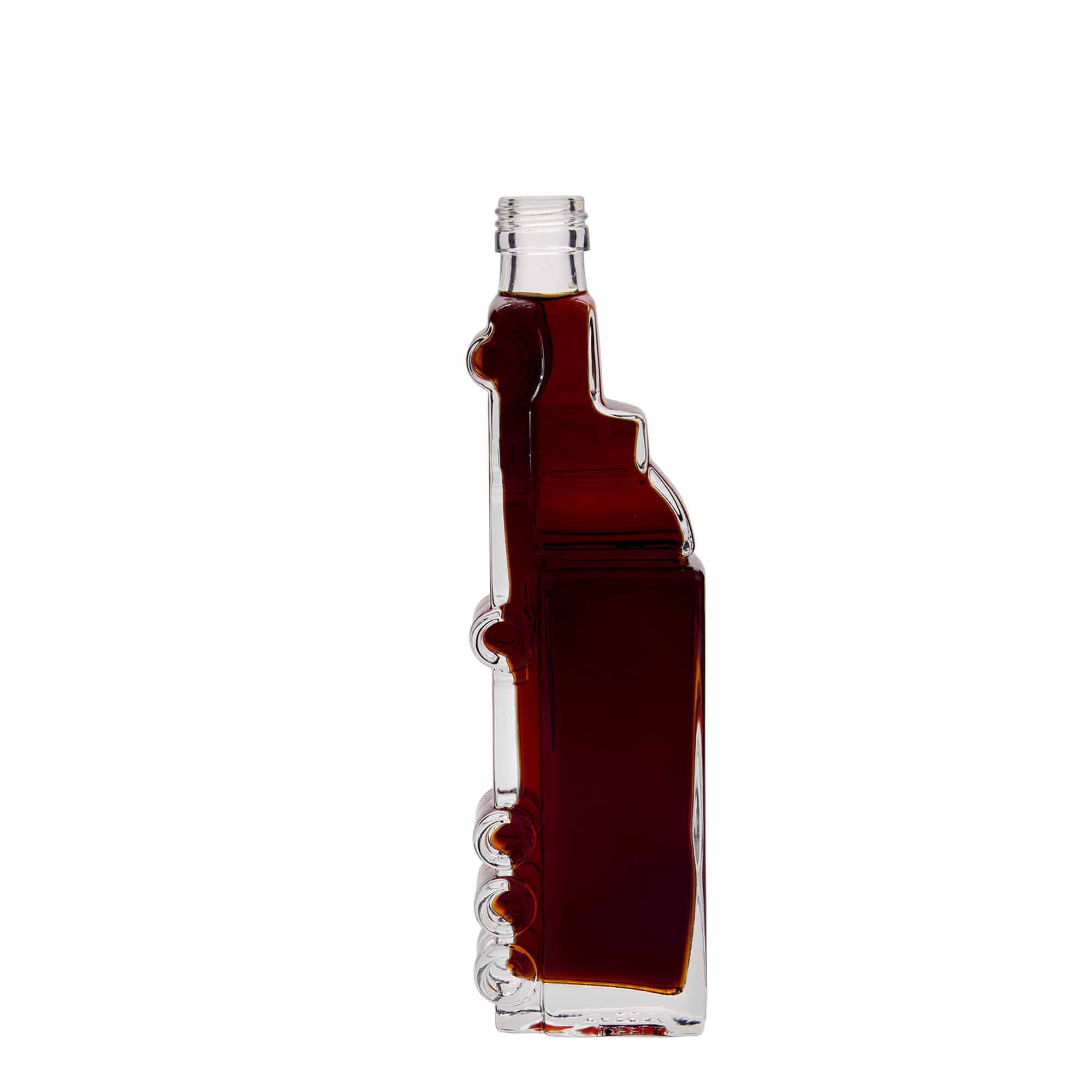 200 ml стъклена бутилка „Камион“, затваряне: коркова тапа