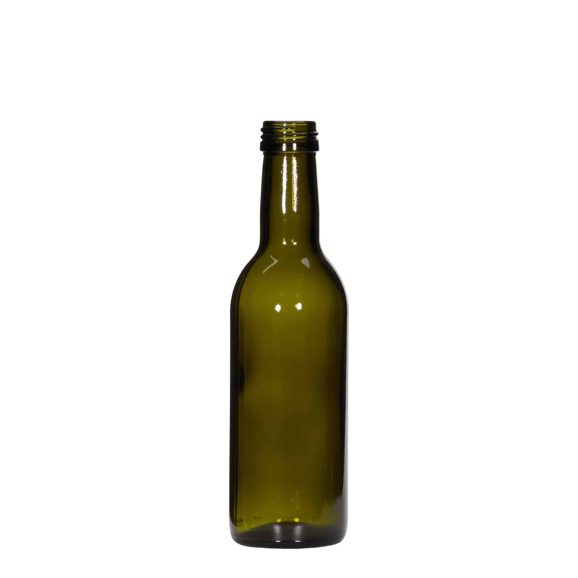 250 ml стъклена бутилка „Бордо“, стъклена, затваряне: капачка PP 28 250 ml стъклена бутилка „Бордо“, стъклена, затваряне: капачка PP 28