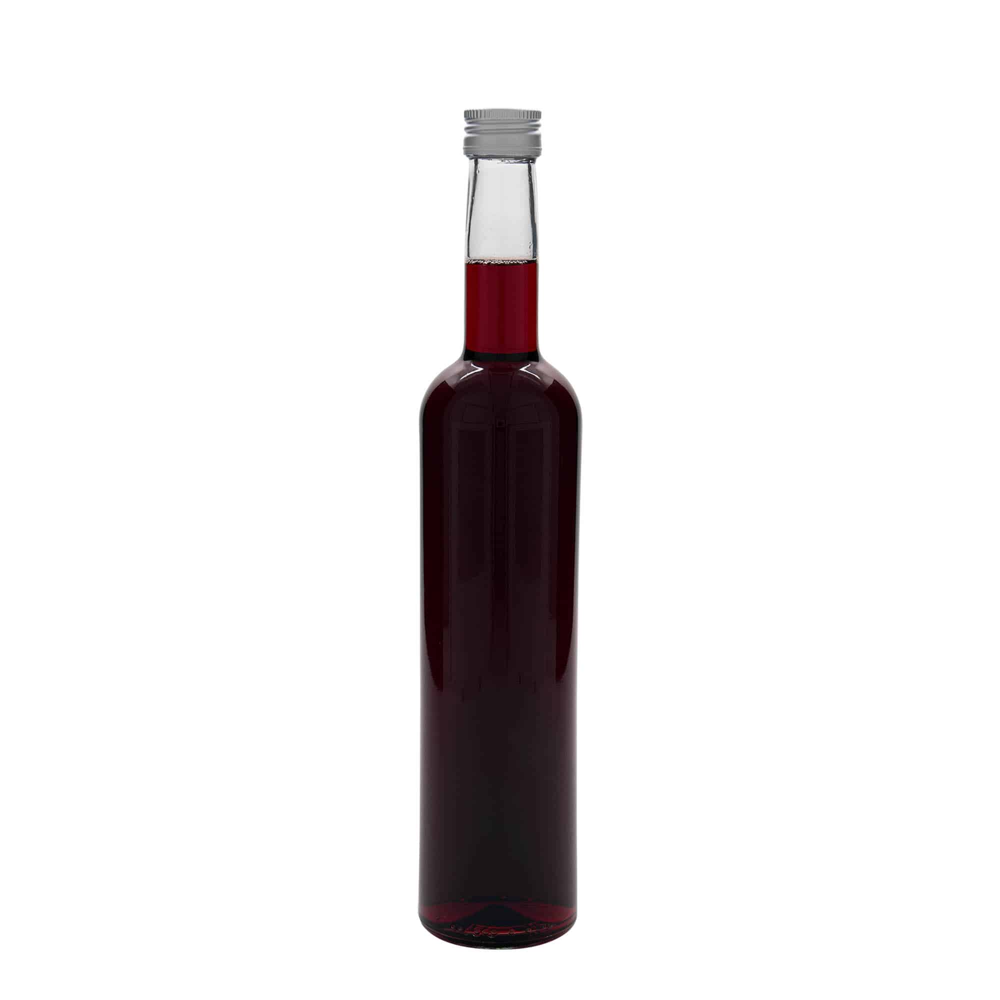 500 ml стъклена бутилка „Бордо“, затваряне: капачка PP 28