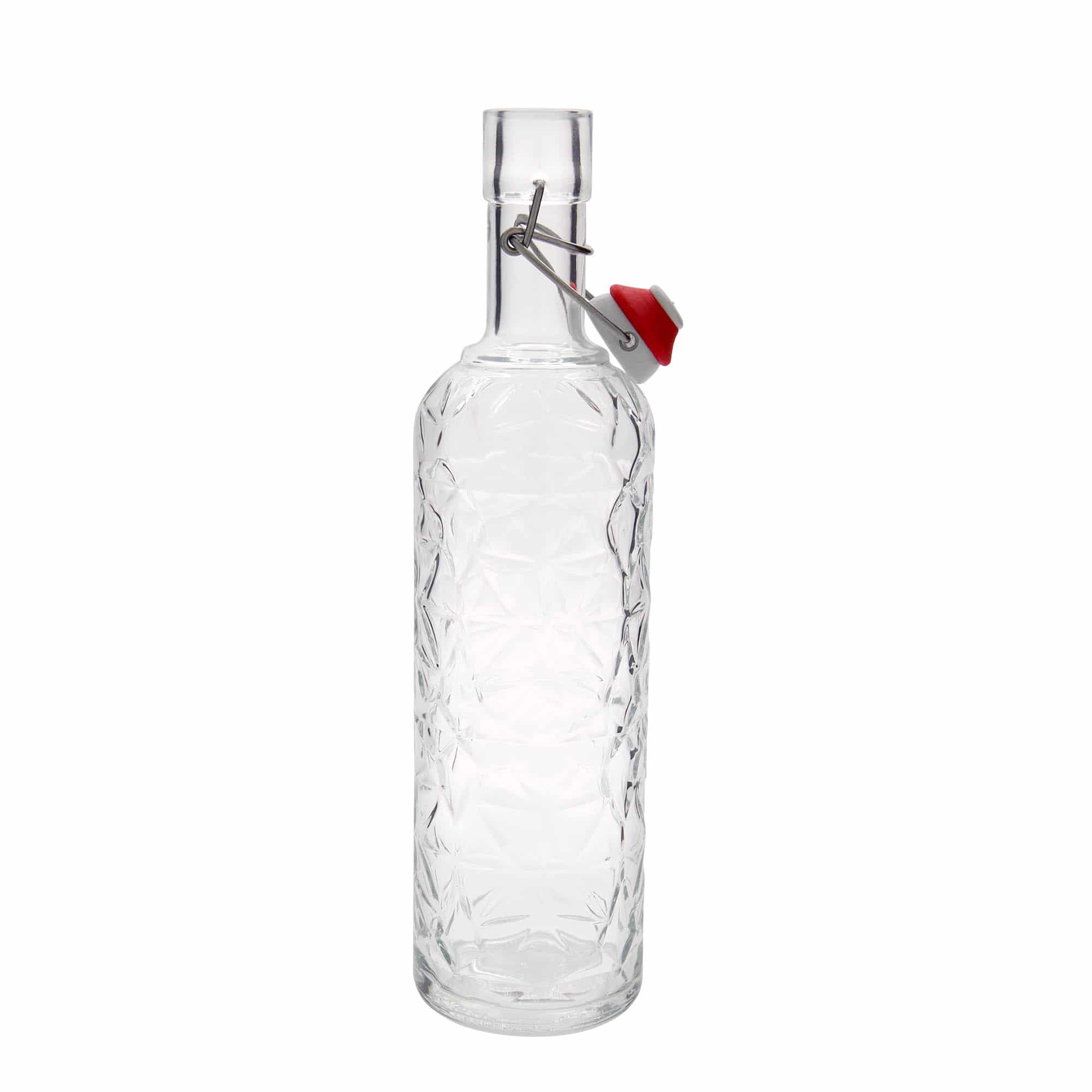 1000 ml стъклена бутилка „Oriente“, затваряне: тапа с клипс