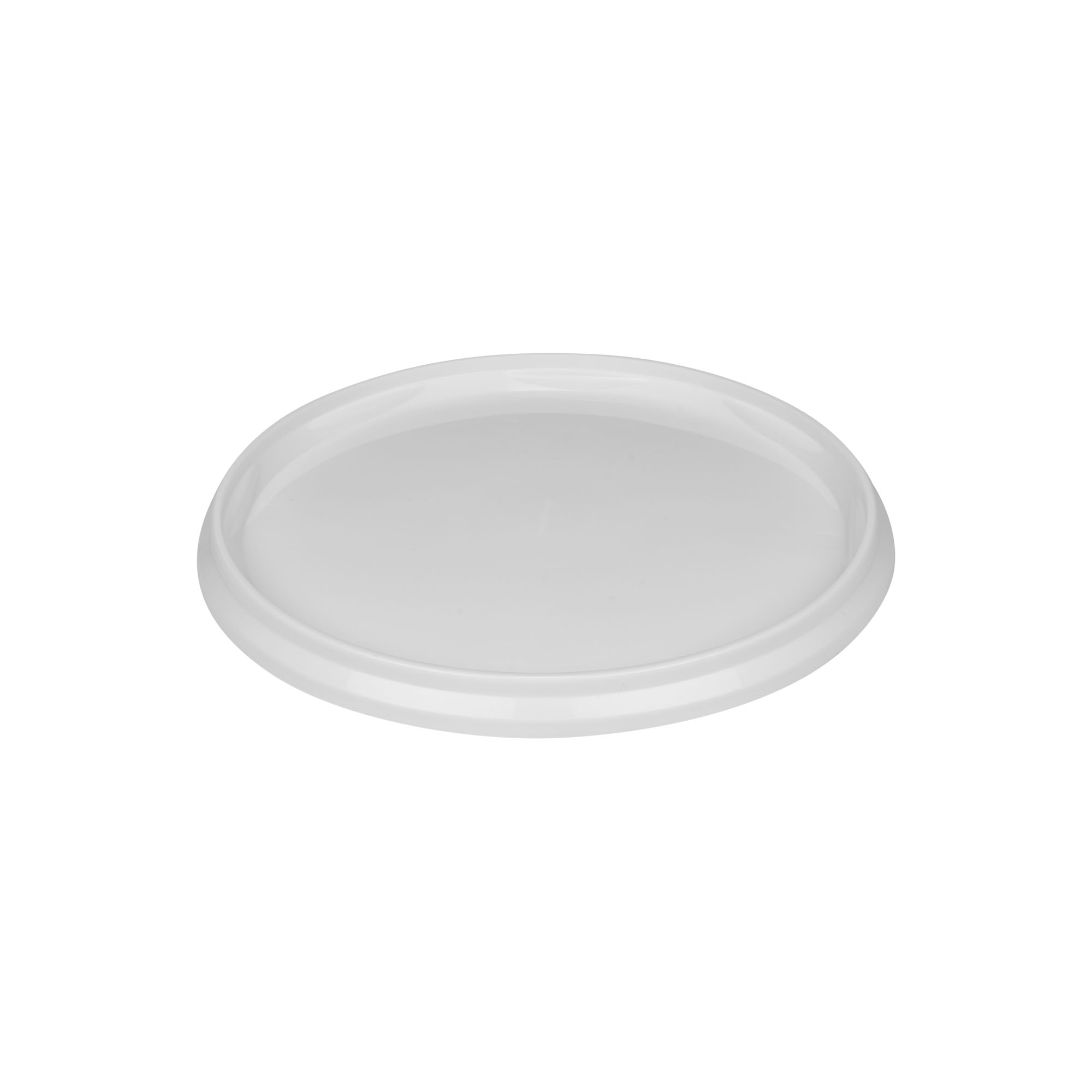 Капак за кофа 2,5 л, PP пластмаса, бял