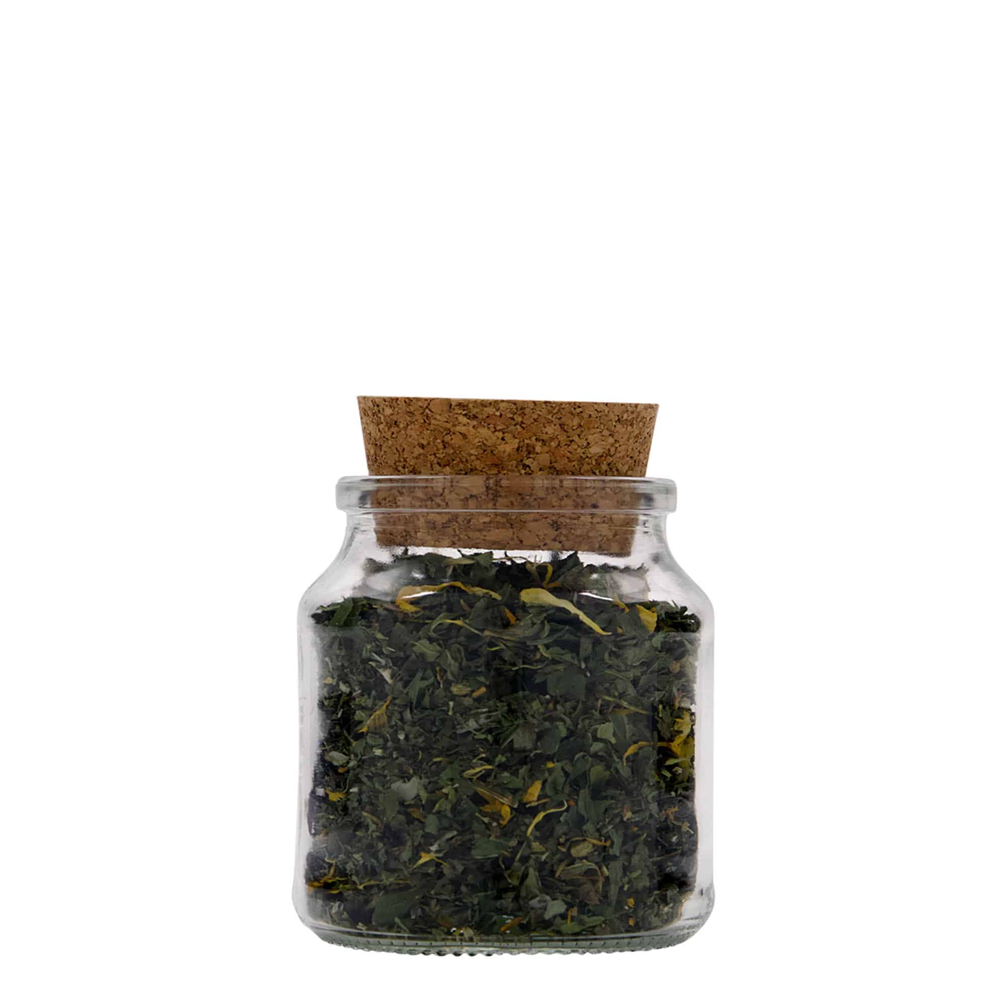 205 мл стъклен буркан с коркова тапа, отвор: корк