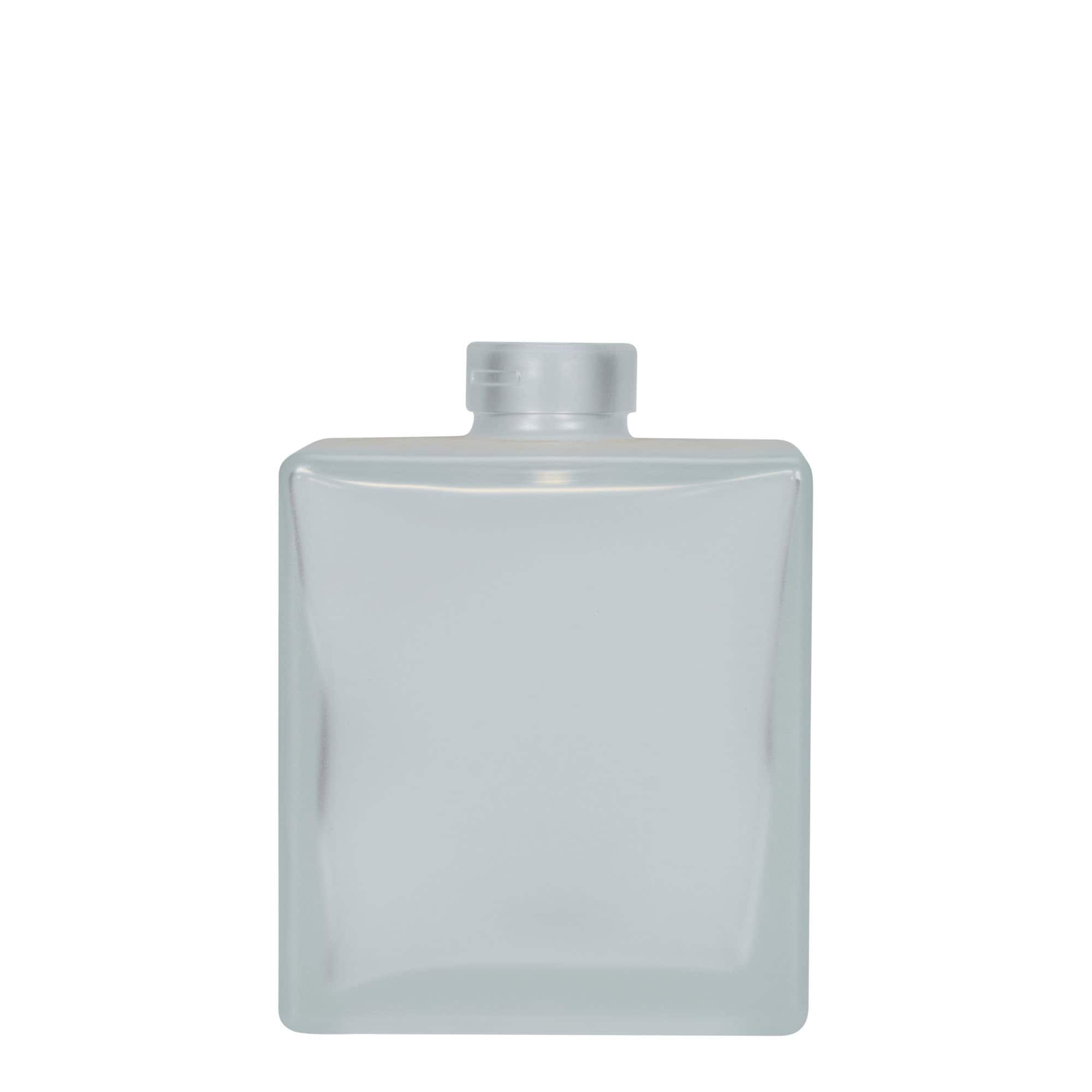 500 ml стъклена бутилка „Cube“, квадратна, със заскрежен ефект, затваряне: коркова тапа 500 ml стъклена бутилка „Cube“, квадратна, със заскрежен ефект, затваряне: коркова тапа