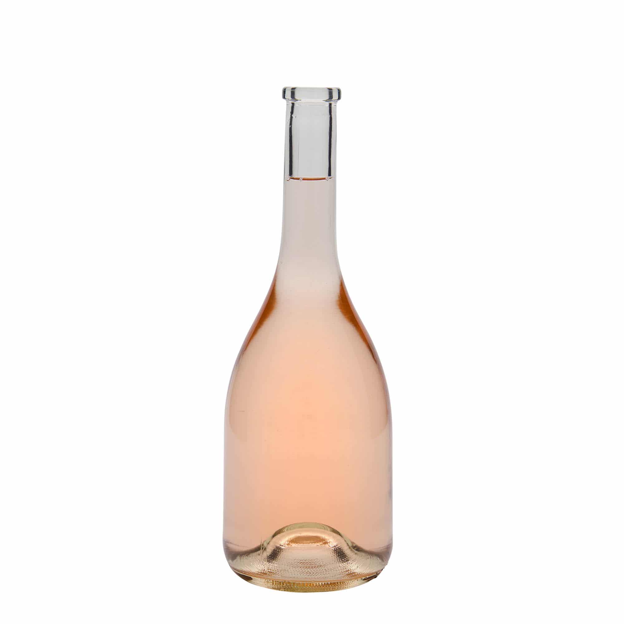 750 ml стъклена бутилка „Rustica“, затваряне: коркова тапа